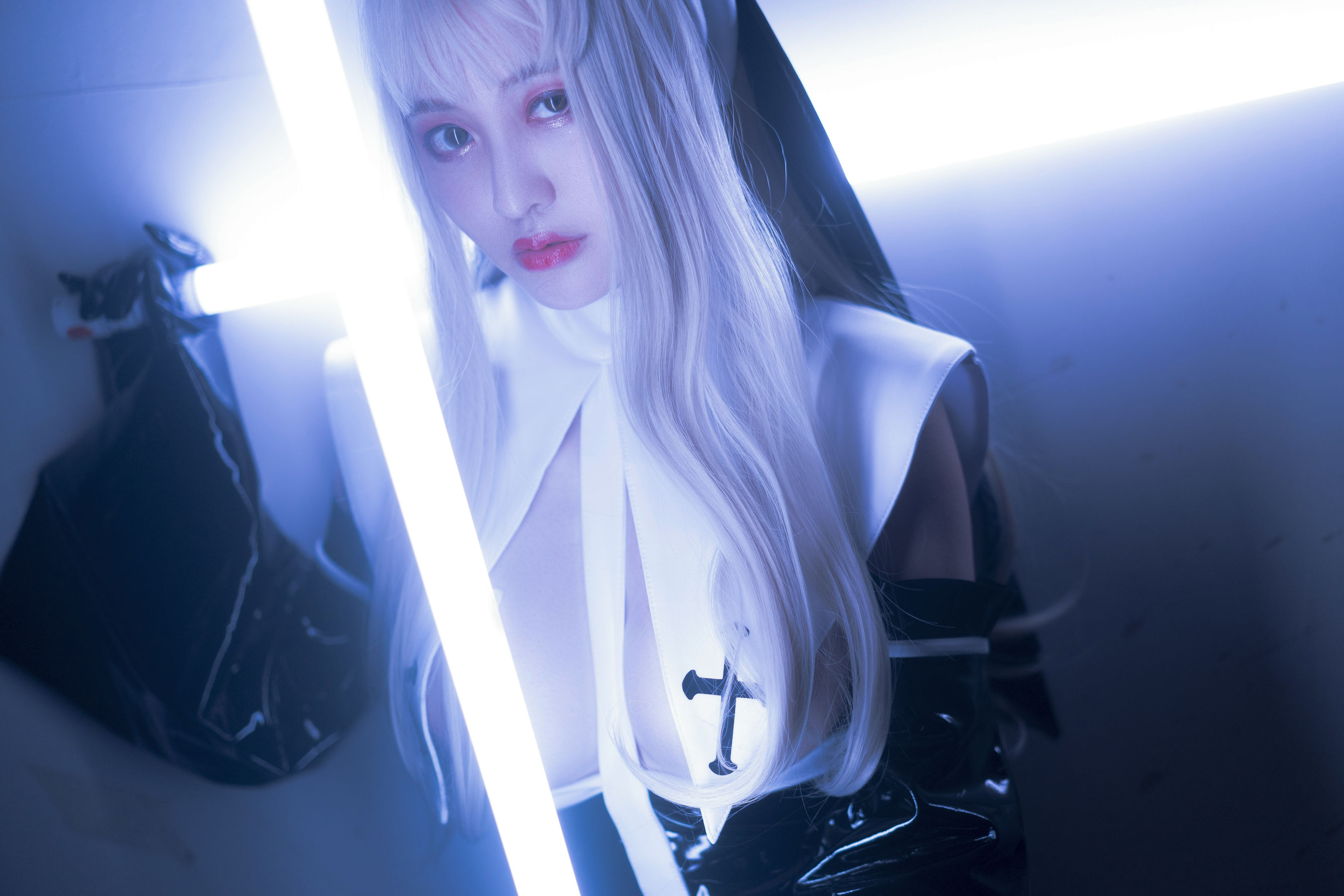 [网 红 COSER photo] Anime blogger rushing Mizuki – repair women’s set