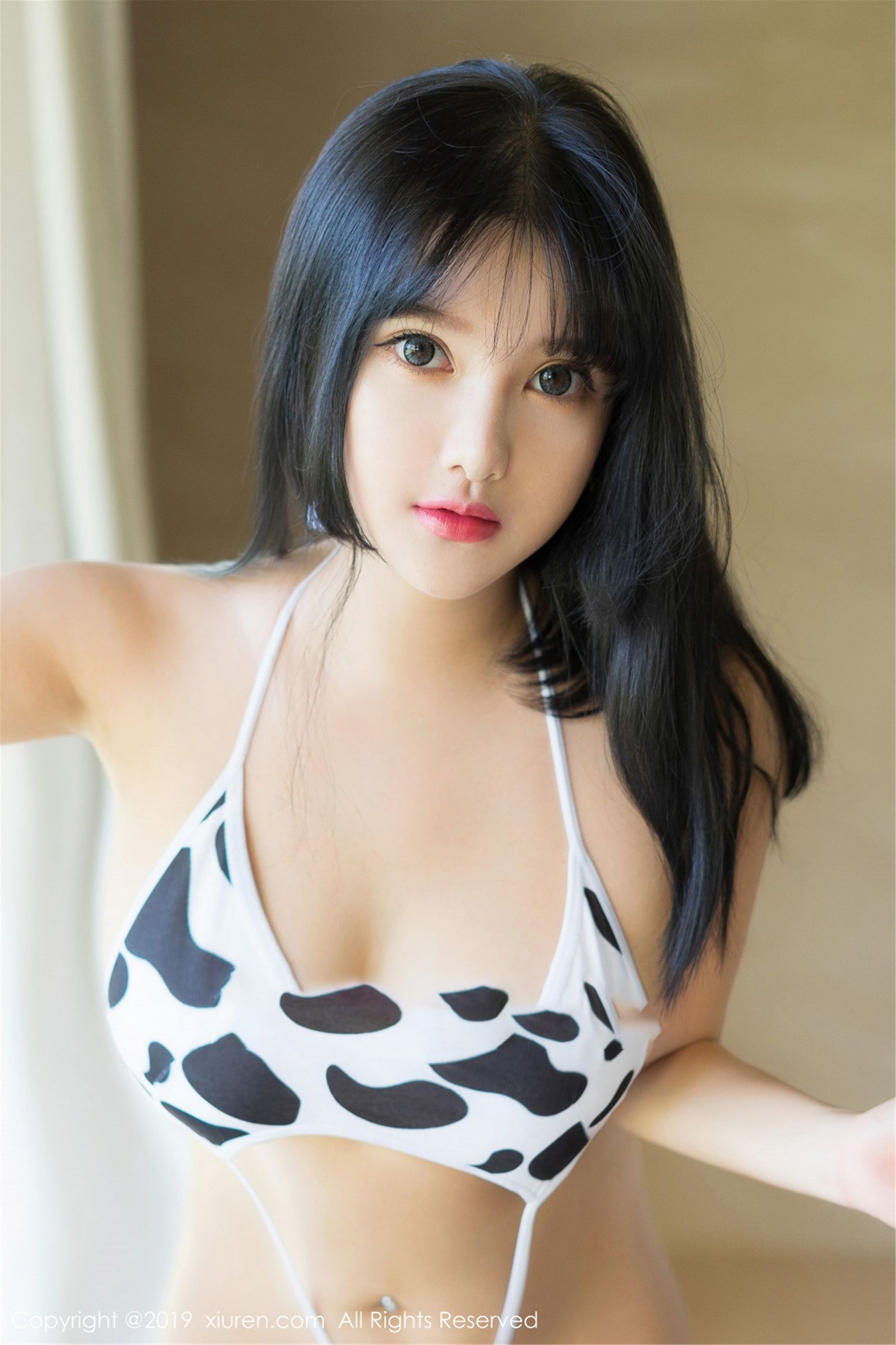 Little Yunai “Sexy Cow Underwear and Elegant Bathrobe” [秀人XIUREN] No.1603 Photo Album