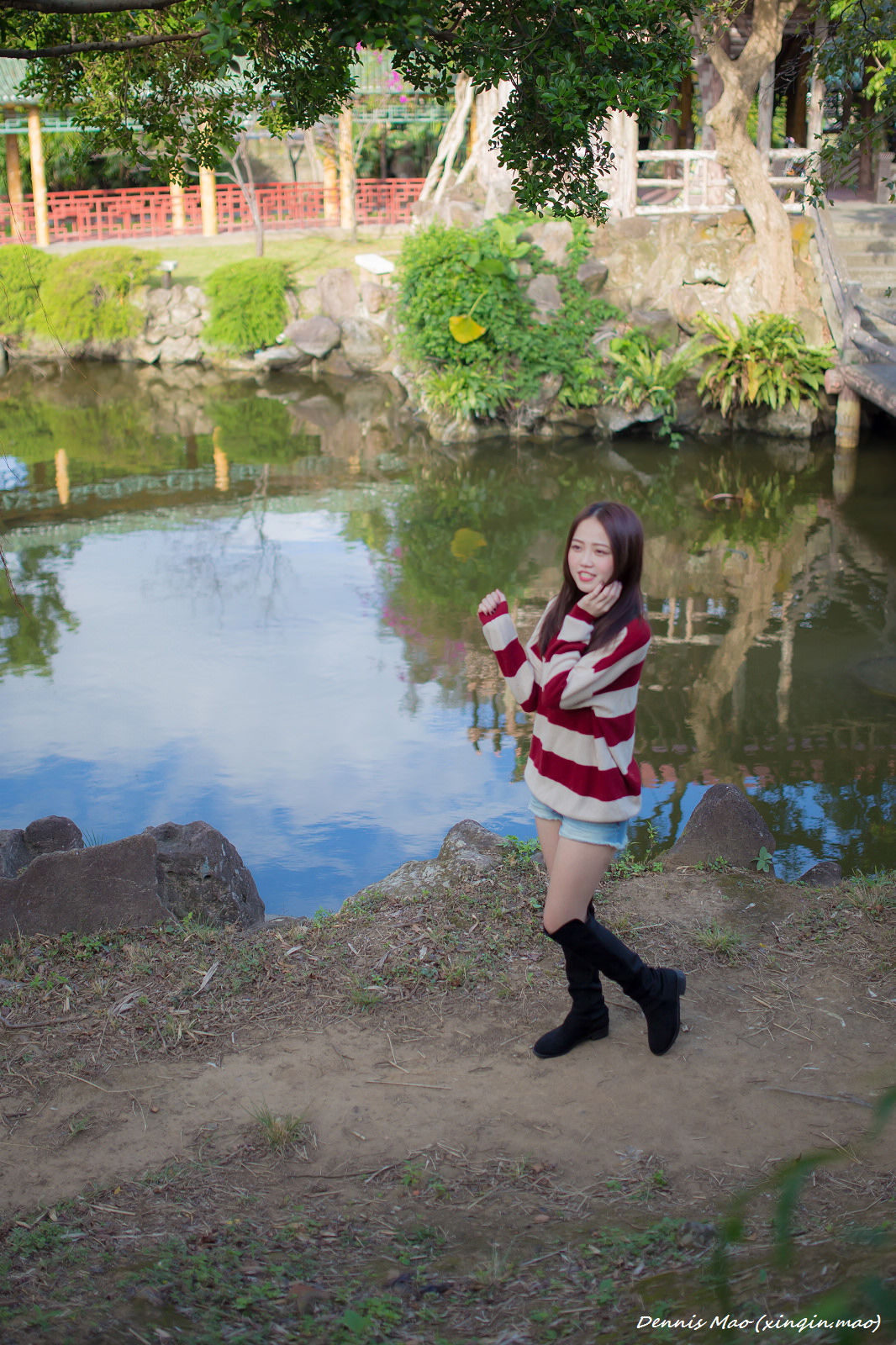 [Taiwan Zhengmei] Sihu “Shuangxi Park (three sets of clothing)” photo collection