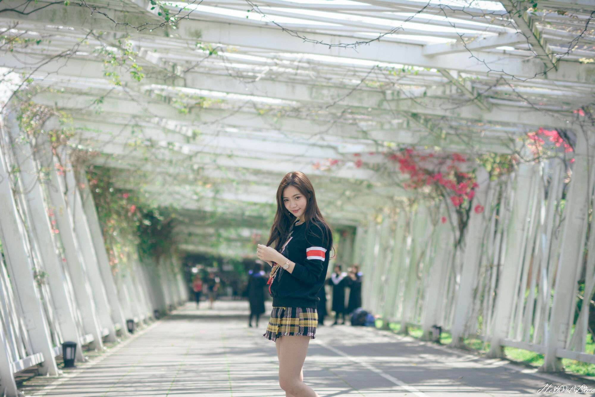 [Taiwan Zhengmei] Su Xiaoli “Hua Bo Newborn Park” school flower series photo collection
