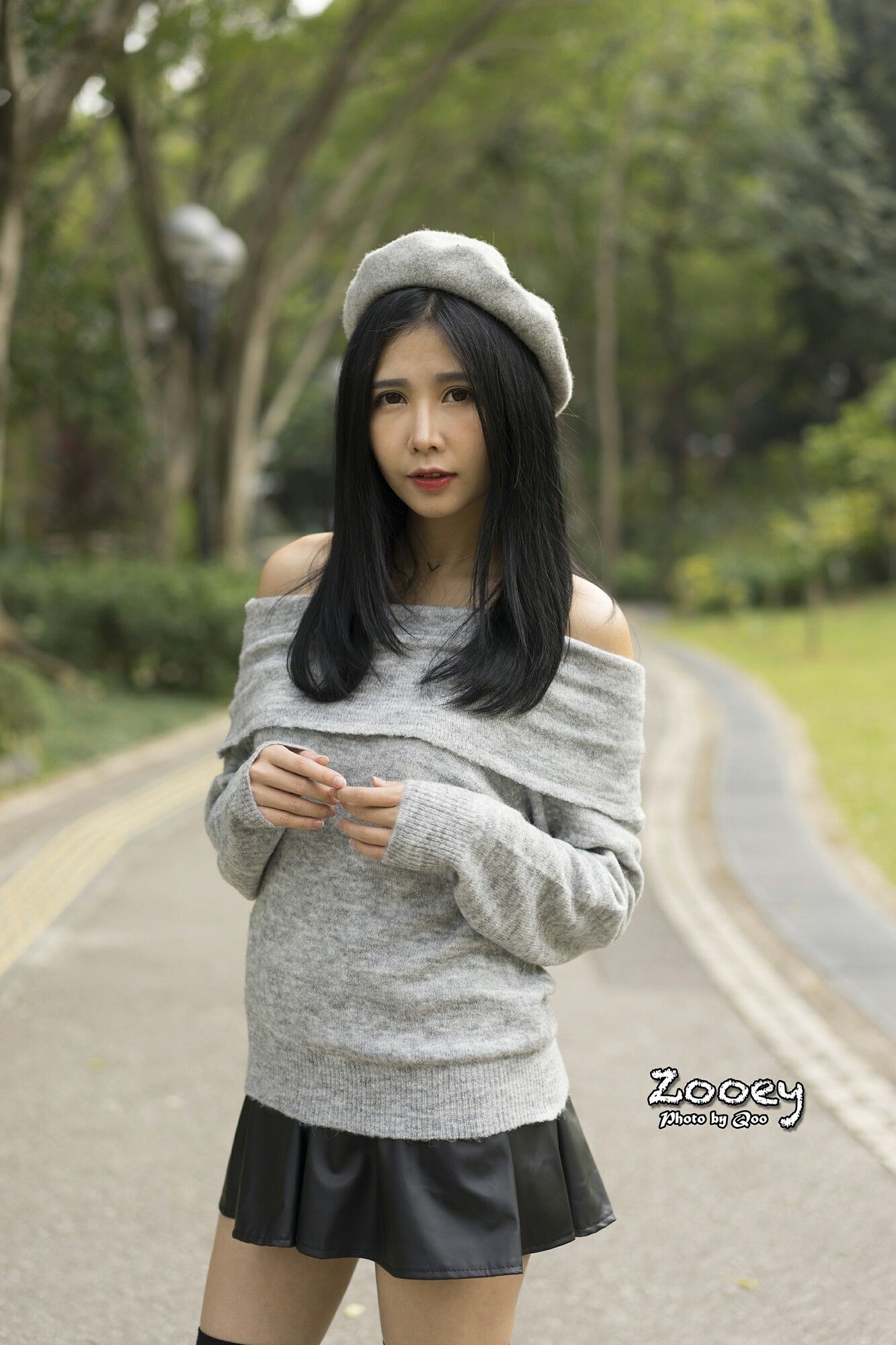 [Taiwan tender model] Zooe “outside small fresh 3 sets of clothing” photo set