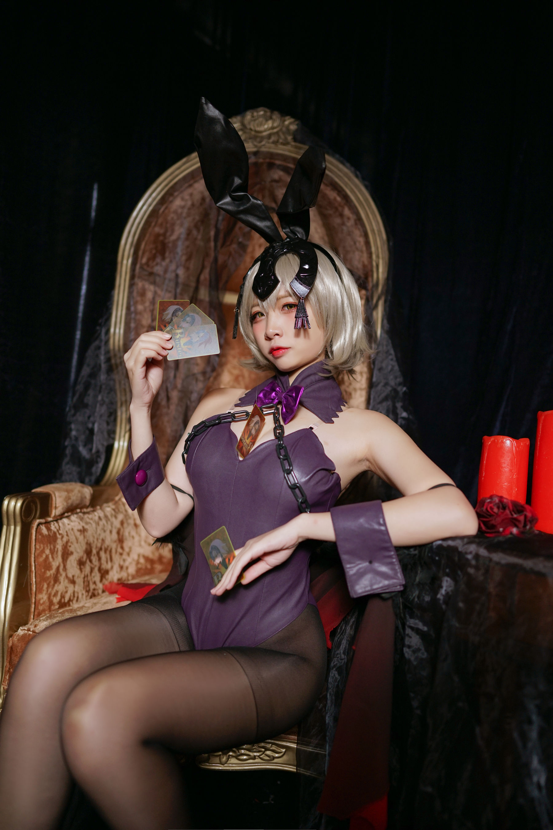 Nisa Nisa “Fate Black Chastity Bunny Girl” Photo Album