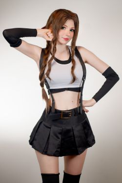 [網紅COSER] Peach milky - Aerith Tifa Swap 0