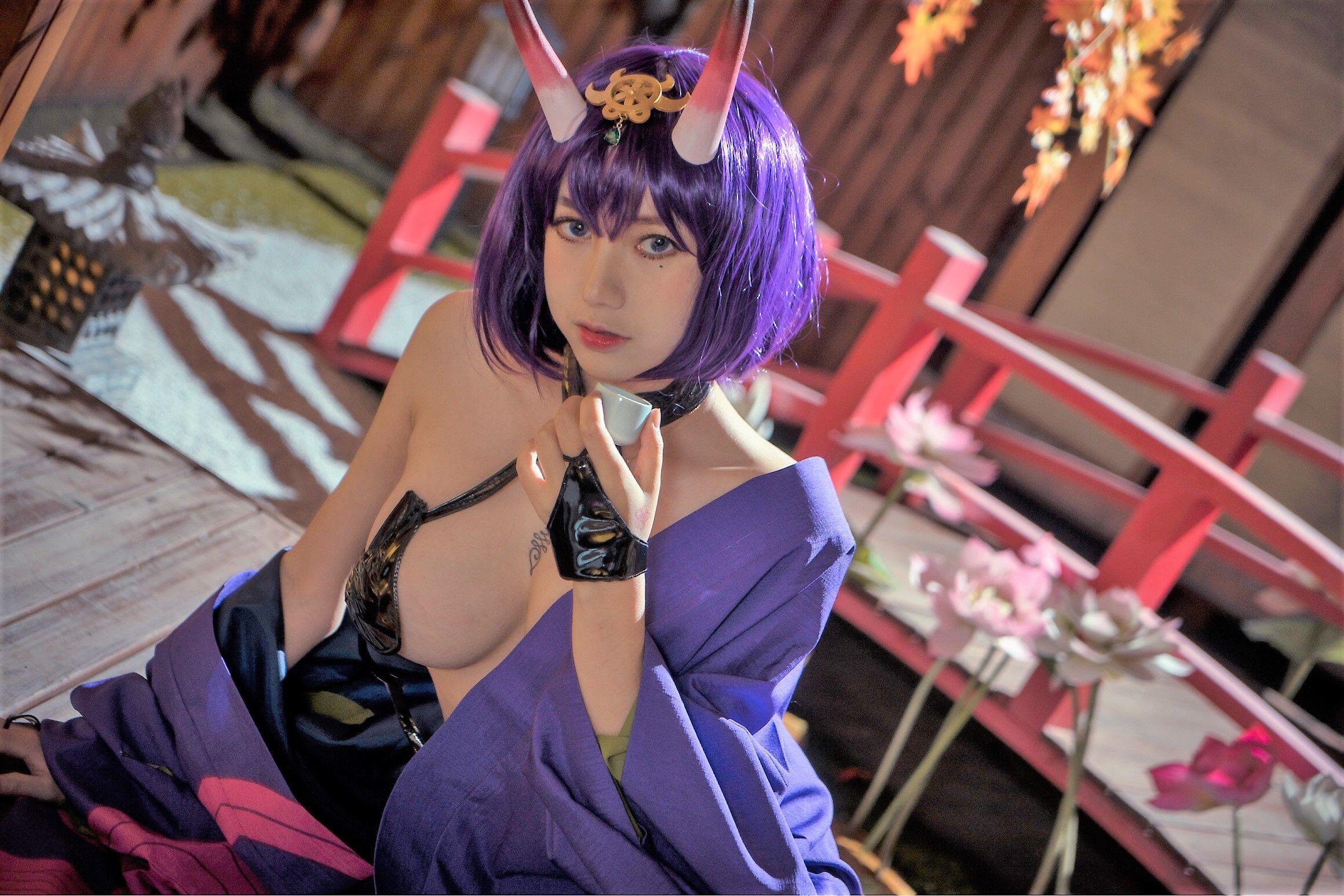 Coser Lolita big brother “酒吞” [COSPLAY beauty] photo set