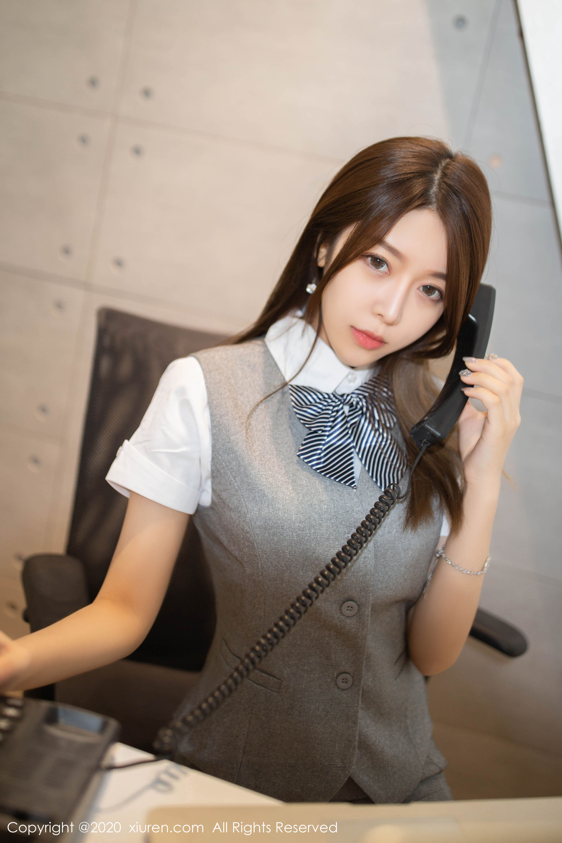 [人 xiuren] no.2159 Xia Shi Wen Sally “Secretary I can’t resist” OL “photo set