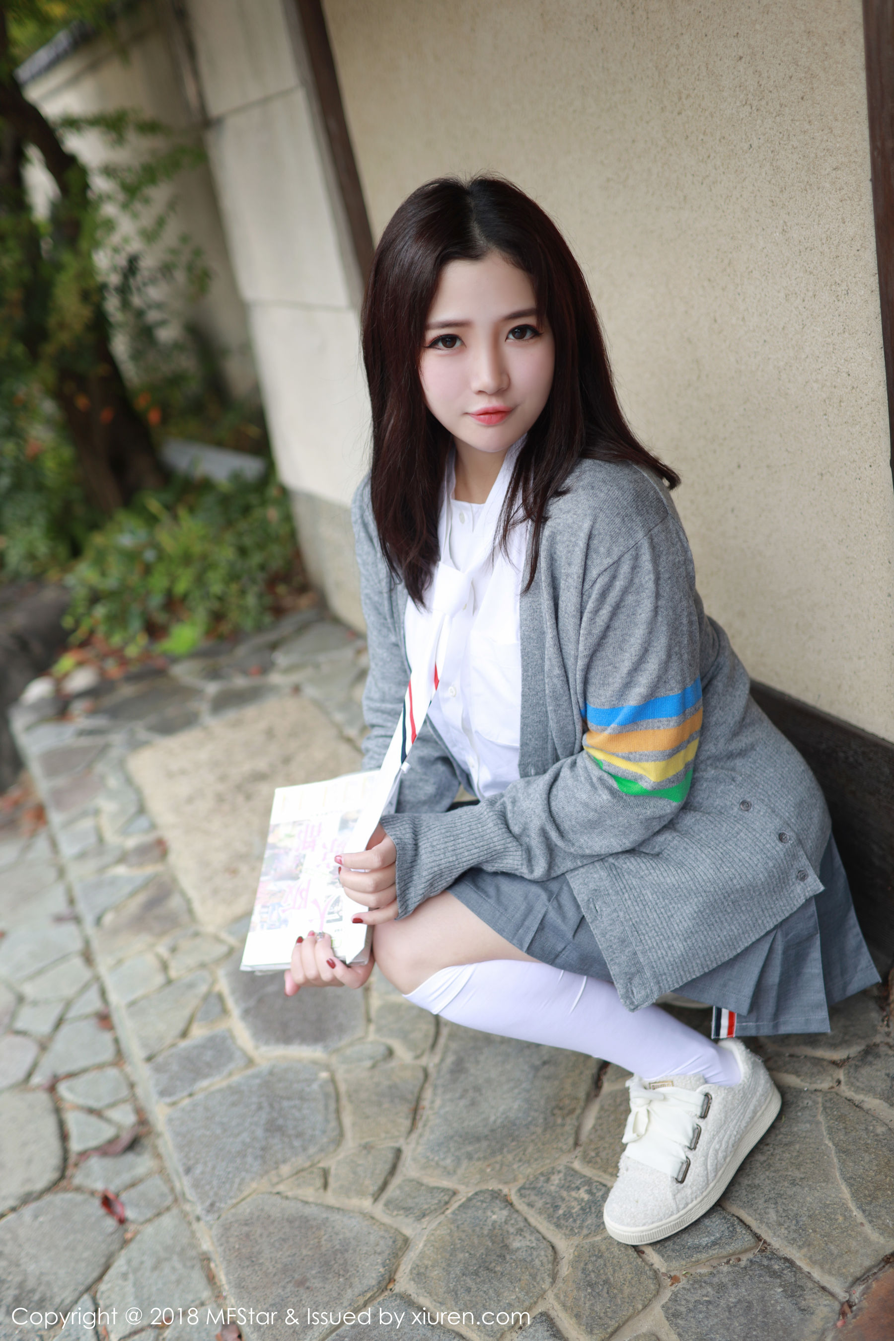 Xu Cake “Outdoor College Wind Series” [Model Academy MFSTAR] VOL.162 Photo Collection