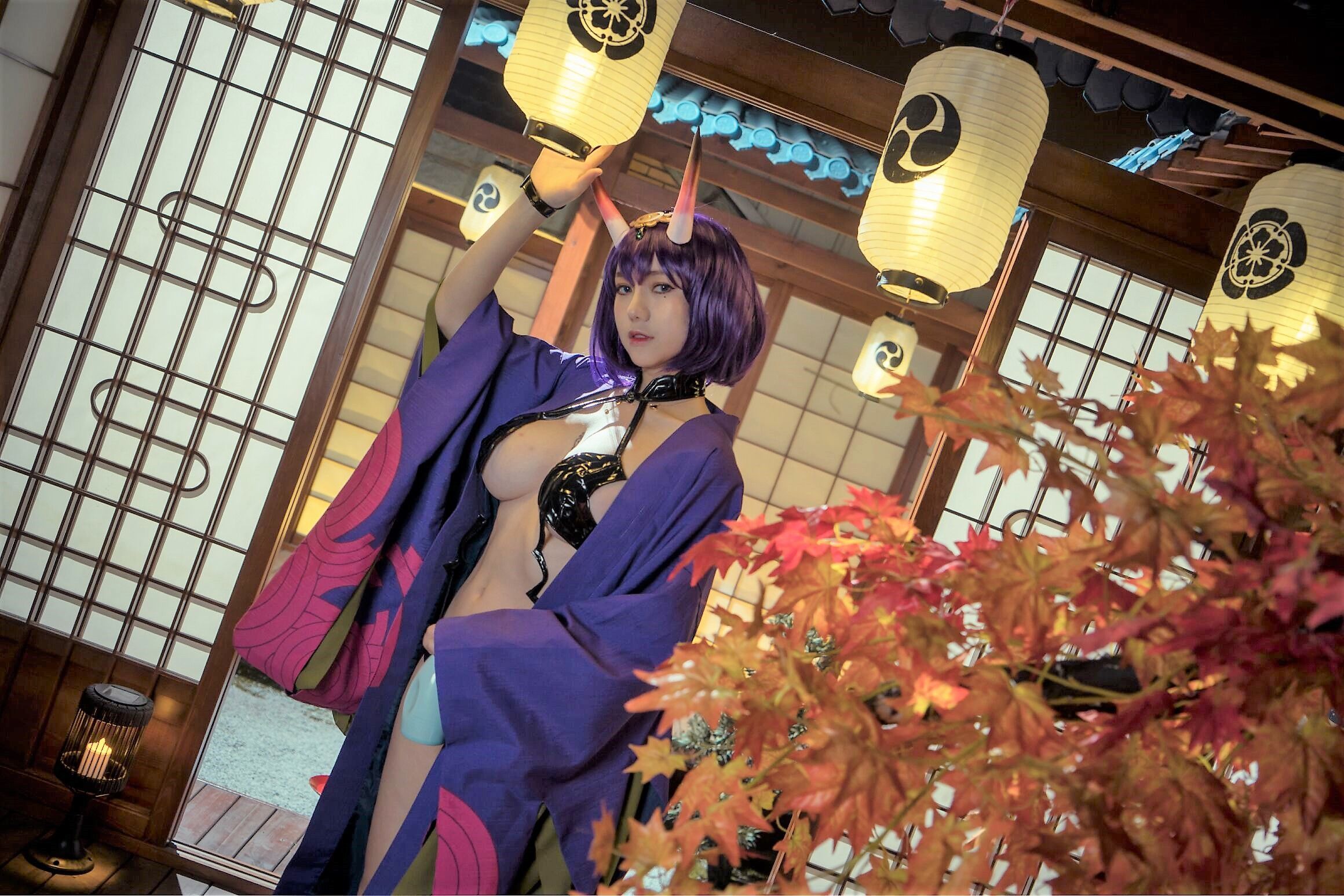 Coser Lolita big brother “酒吞” [COSPLAY beauty] photo set