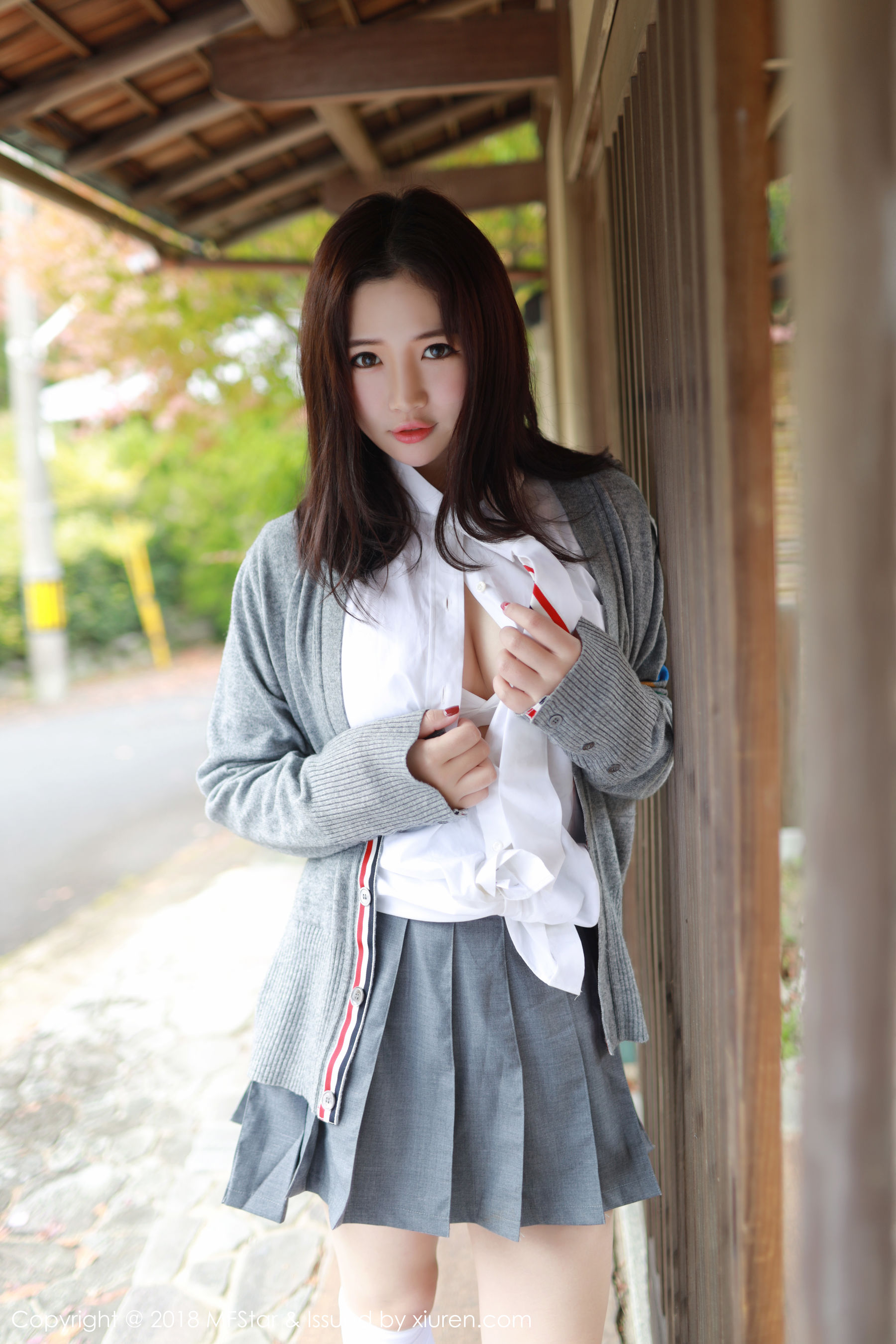 Xu Cake “Outdoor College Wind Series” [Model Academy MFSTAR] VOL.162 Photo Collection