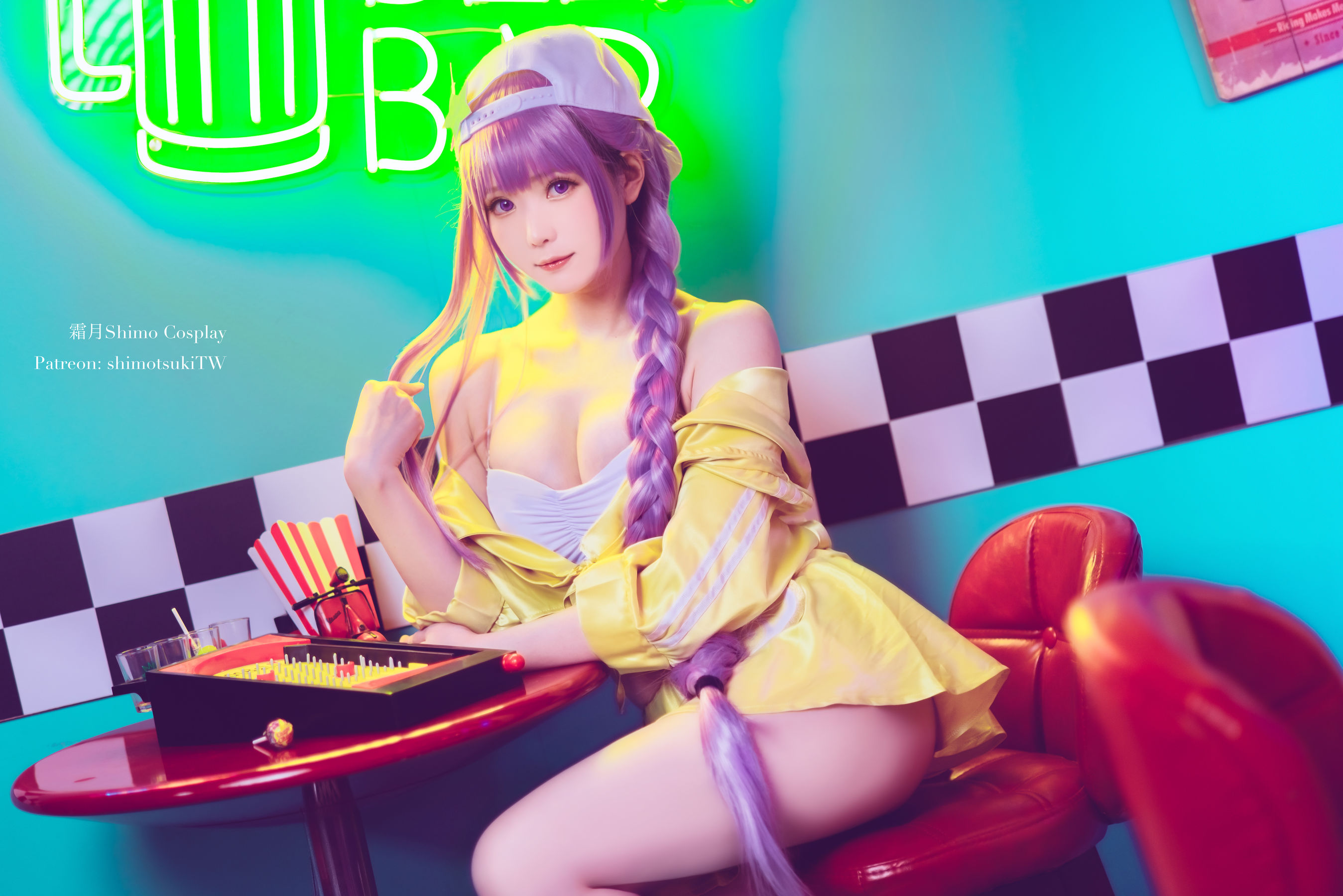 Weibo sister paper cream month Shimo – BB swimwear photo set