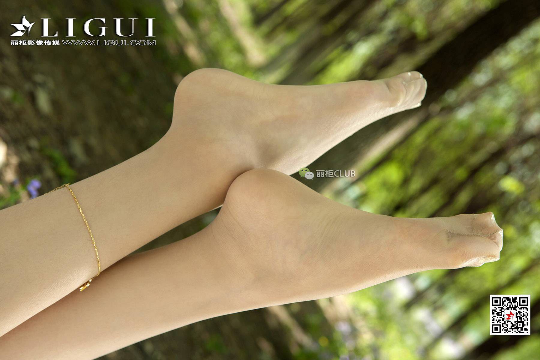 Leg model “fruit silk foot” [柜 liGUI] beauty leg silk foot photo collection