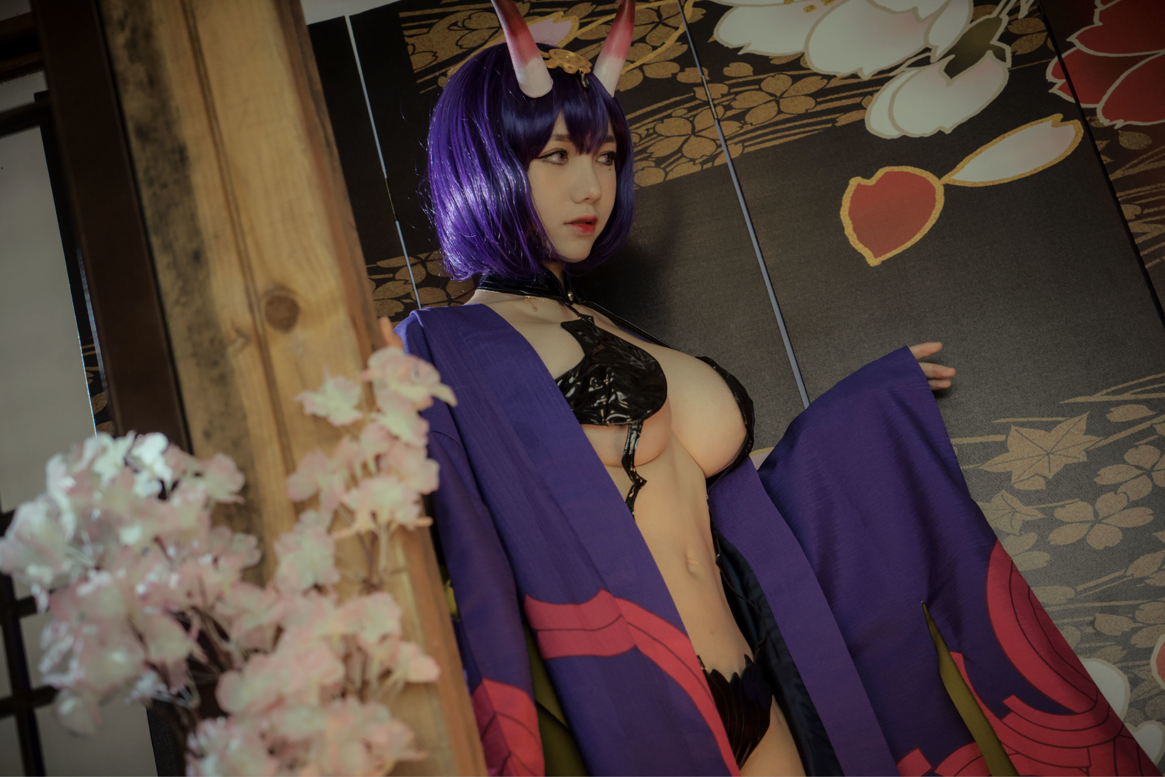 Coser Lolita big brother “酒吞” [COSPLAY beauty] photo set