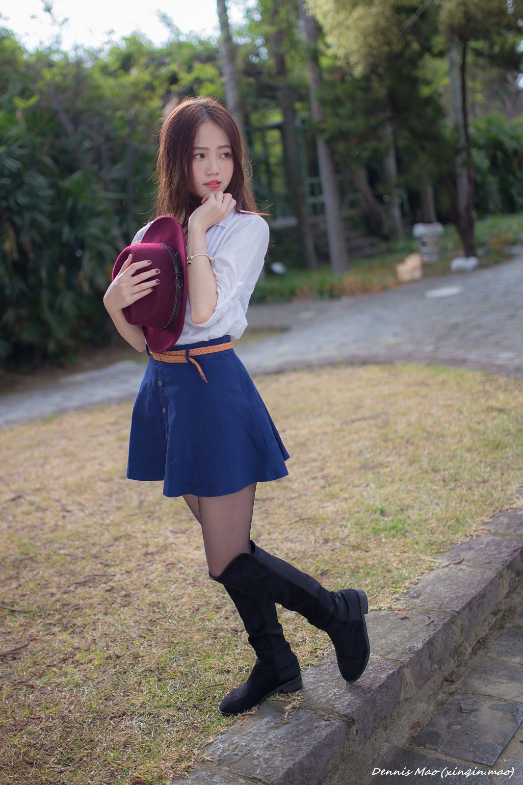 [Taiwan Zhengmei] Sihu “Shuangxi Park (three sets of clothing)” photo collection
