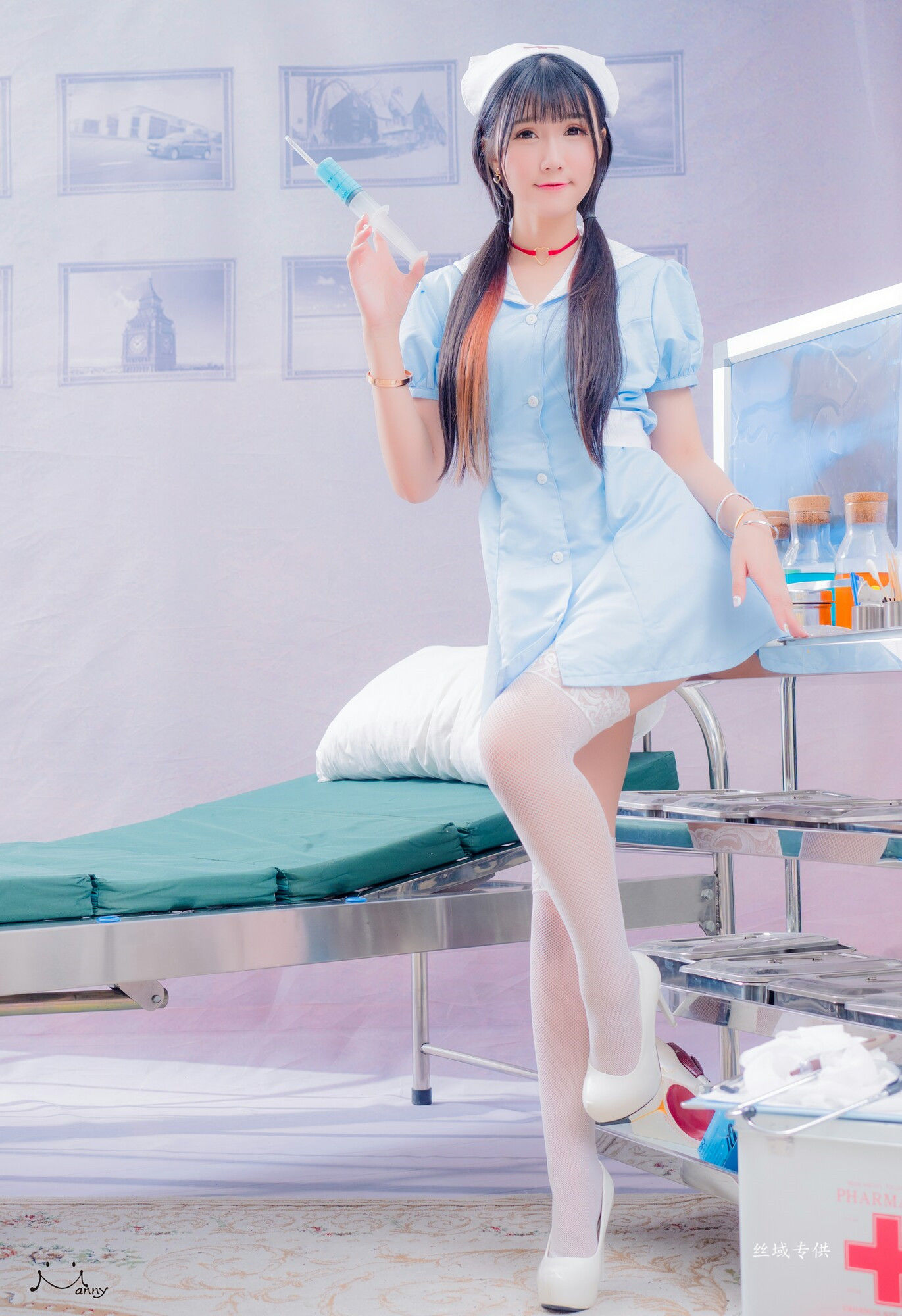 [Taiwan Zhengmei] Qiao Queer “Powder Blue Nurses” Photo Album