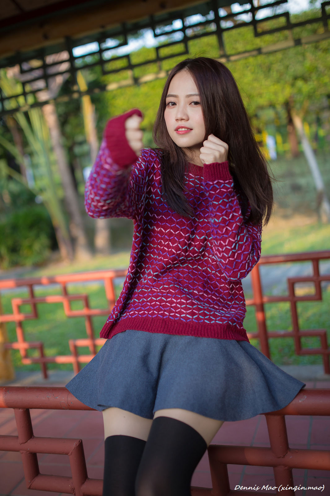 [Taiwan Zhengmei] Sihu “Shuangxi Park (three sets of clothing)” photo collection