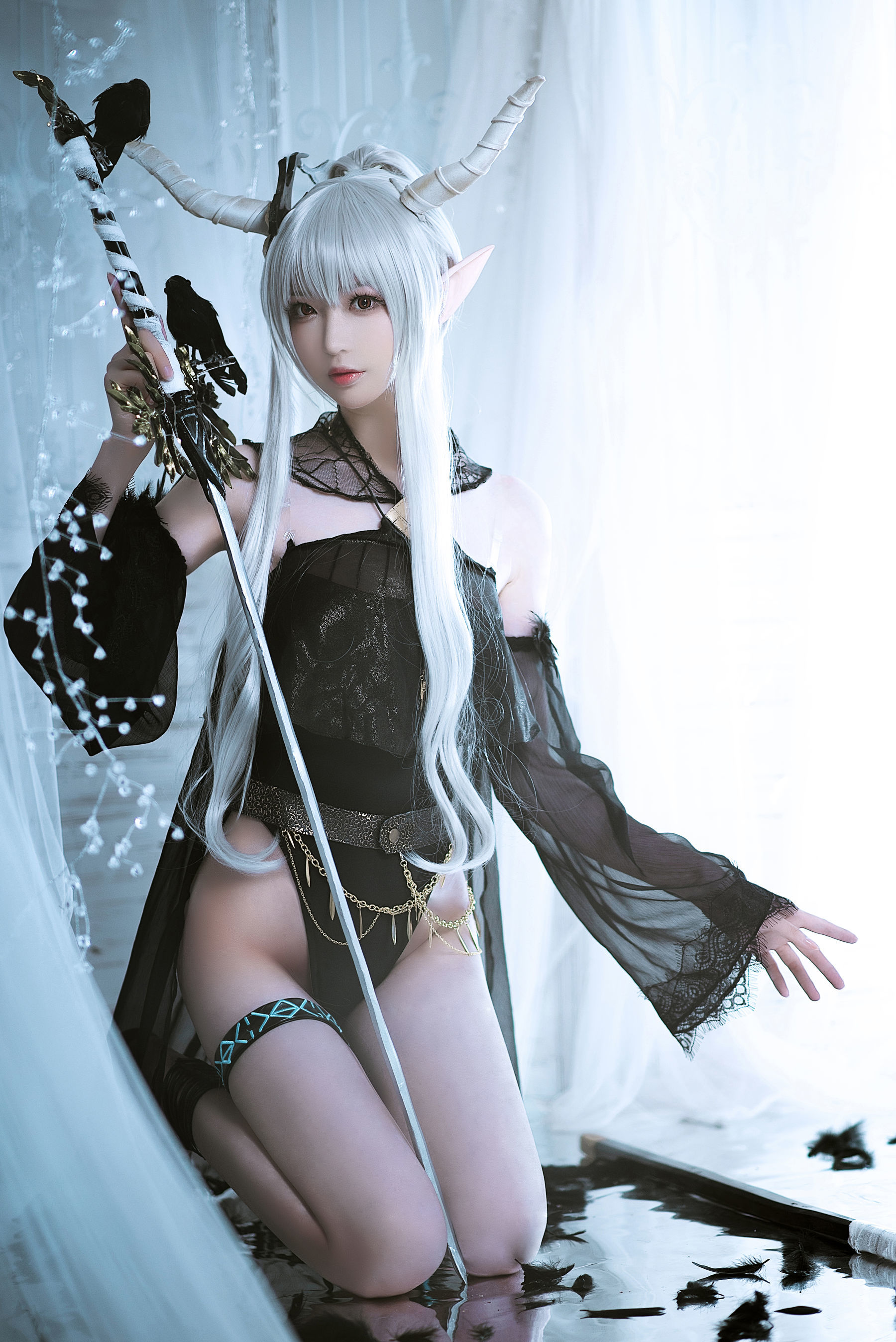 Coser Small Sister Nangong “Flash Swimwear” Photo Collection