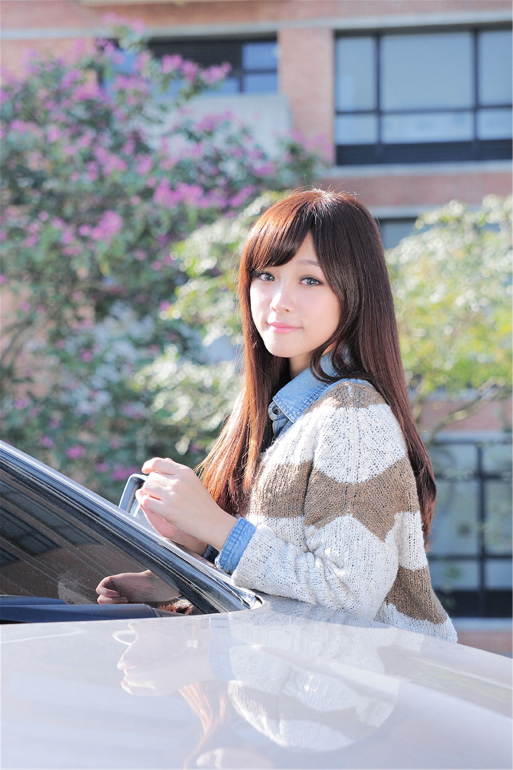 Taiwan Mingde High School Campus Flower Cool “Campus Street Take” photo set