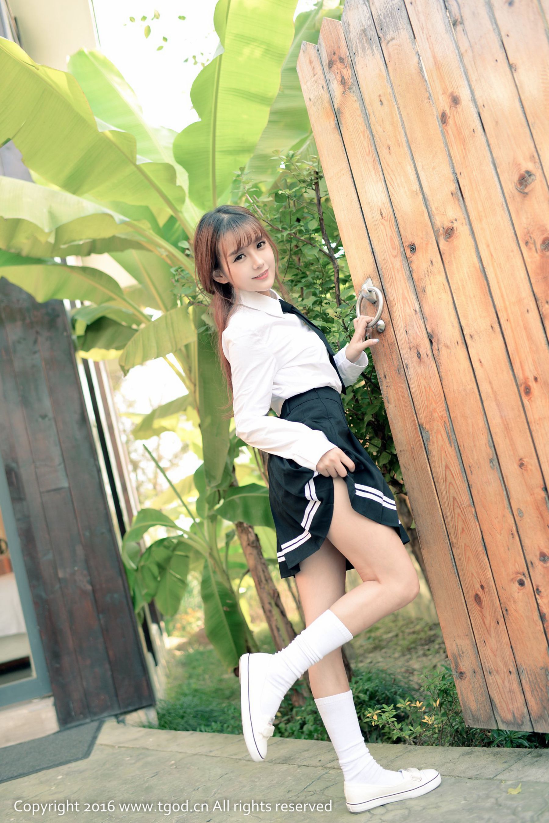 Xiaojiu VIN “School uniform Loli teacher” [push goddess tgod] photo set