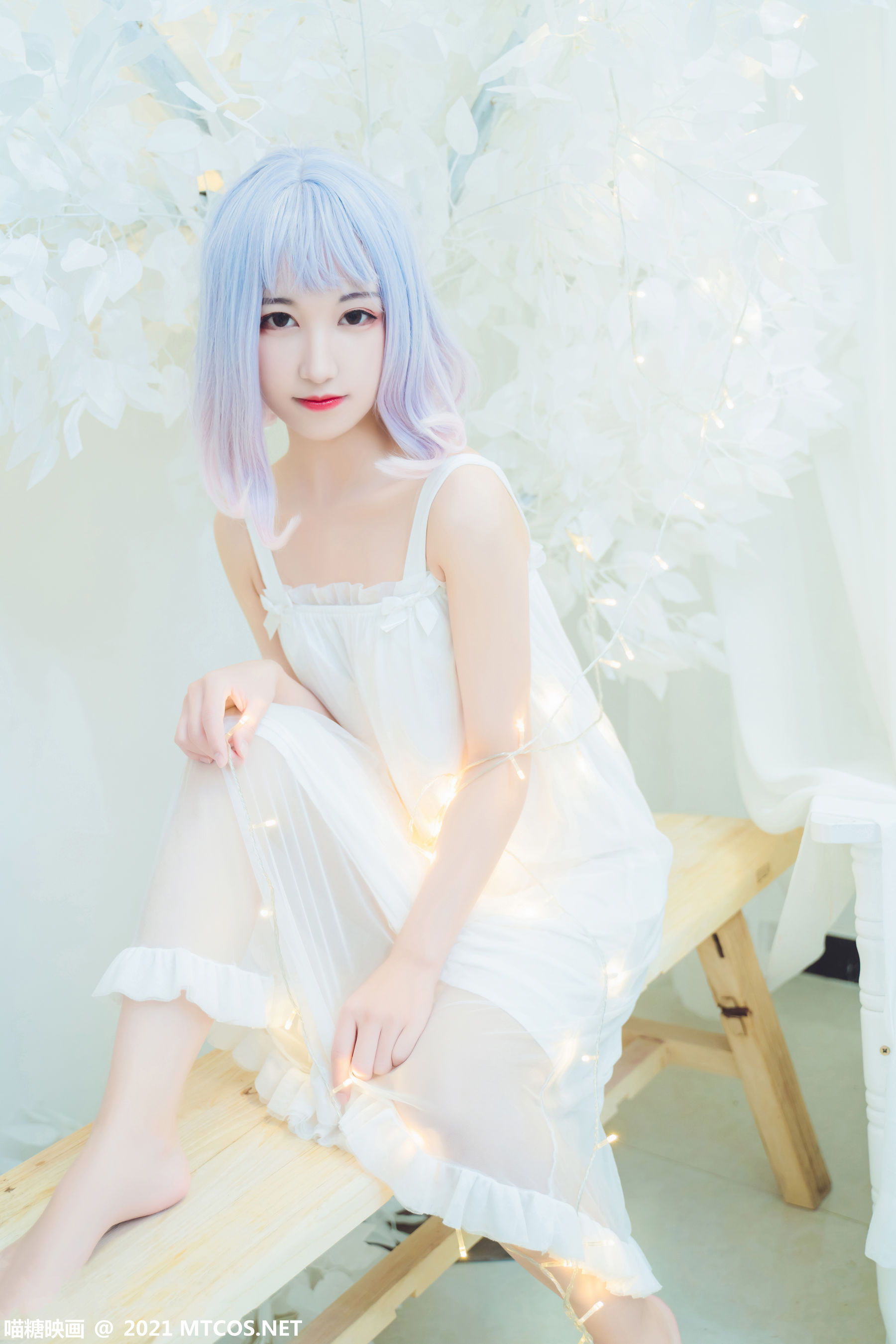 [糖] Vol.411 white water skirt photo set