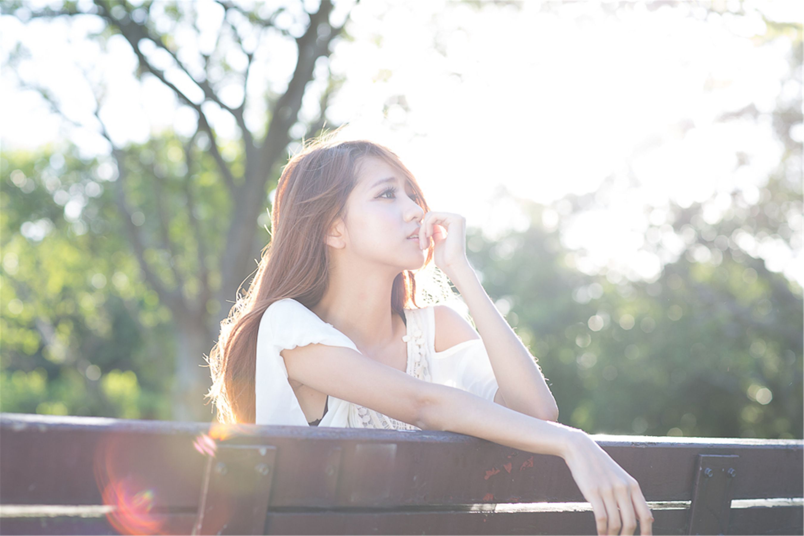 Taiwan beauty 妍安 / Lu Yizhen “Da’an Forest Park Out” Photo Album