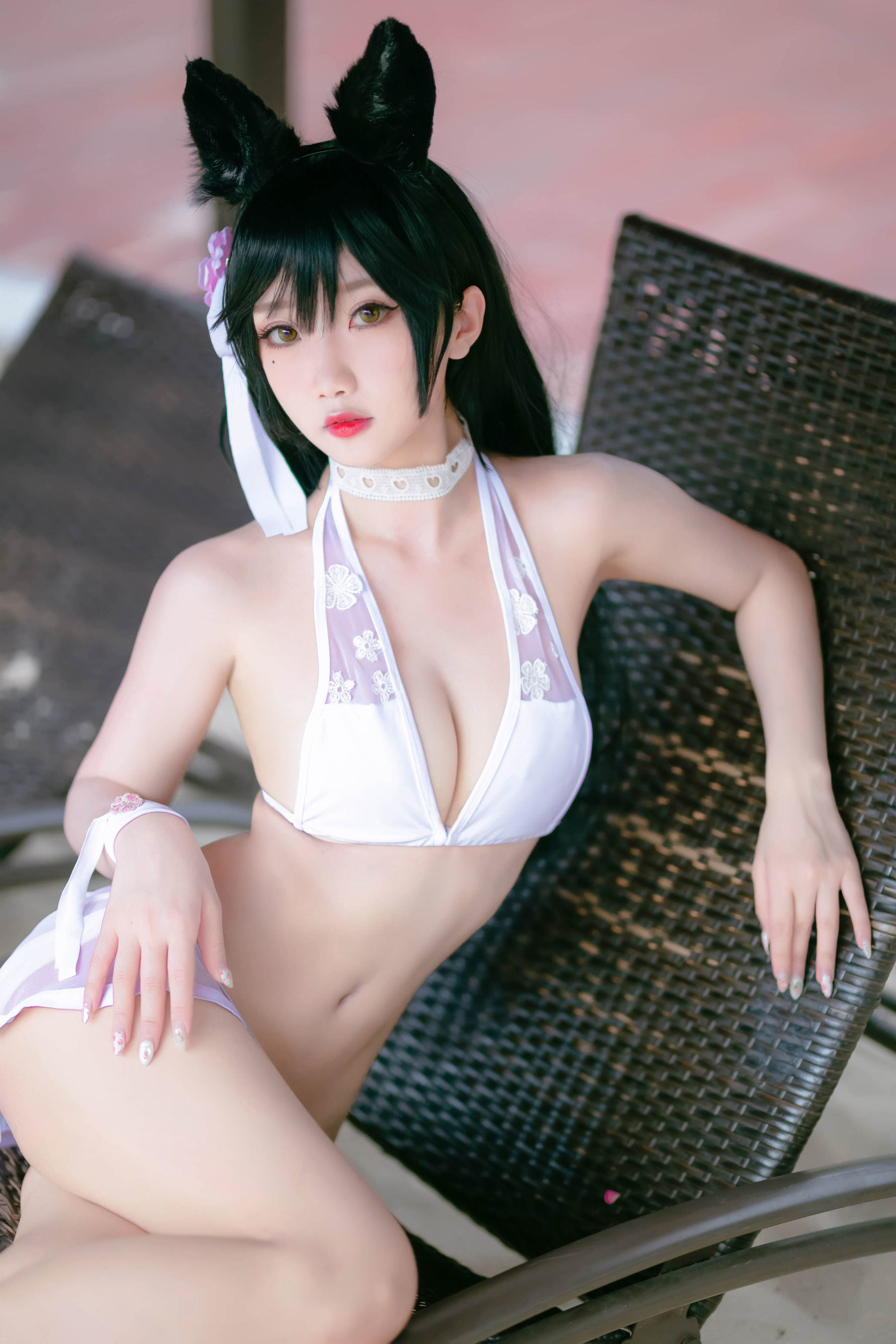 Ghost animals are not in the W “swimsuit cat women’s out” [cosplay welfare] photo set
