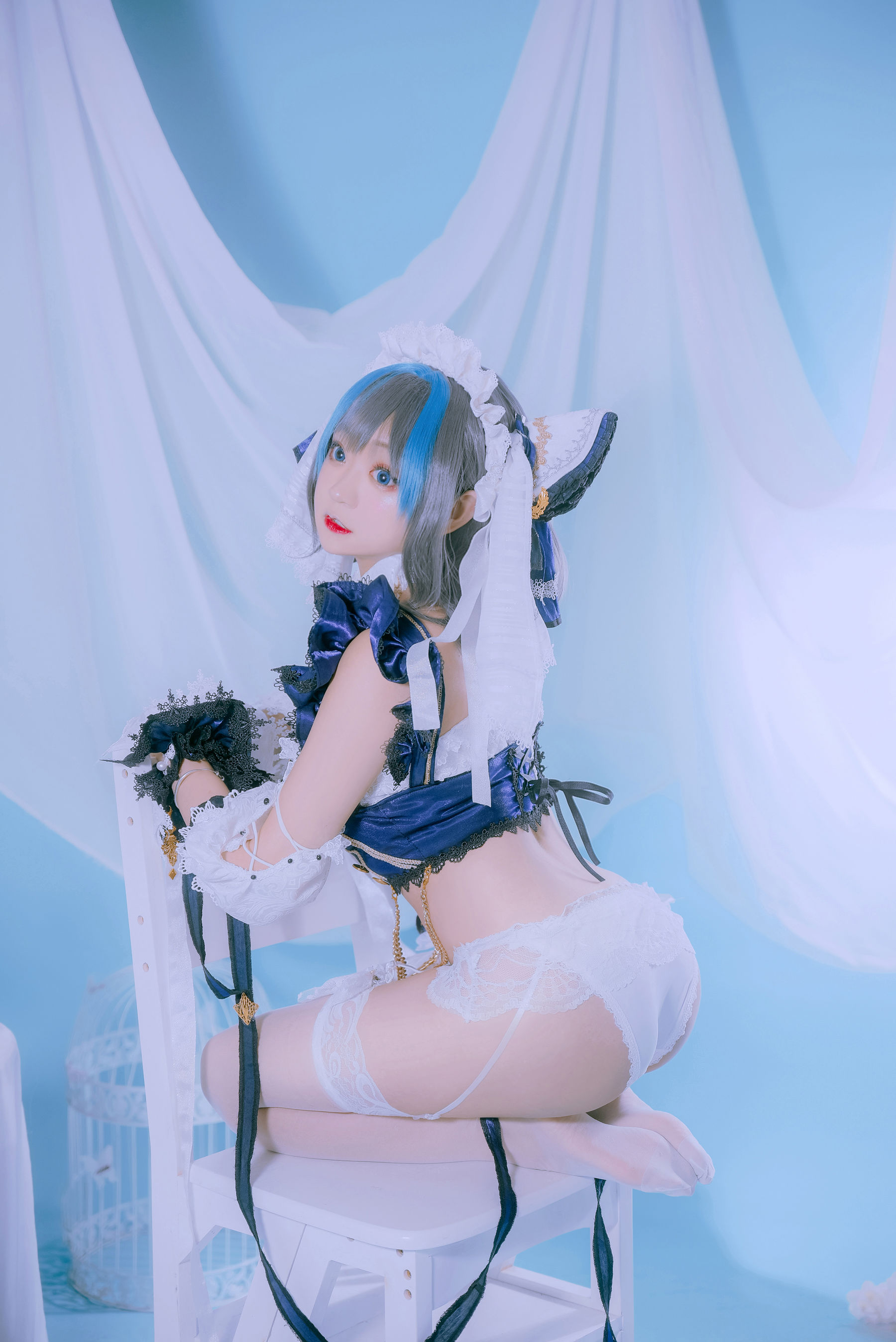 [网 红 COSER photo] Anime blogger Entet Fortunately – Chai County set