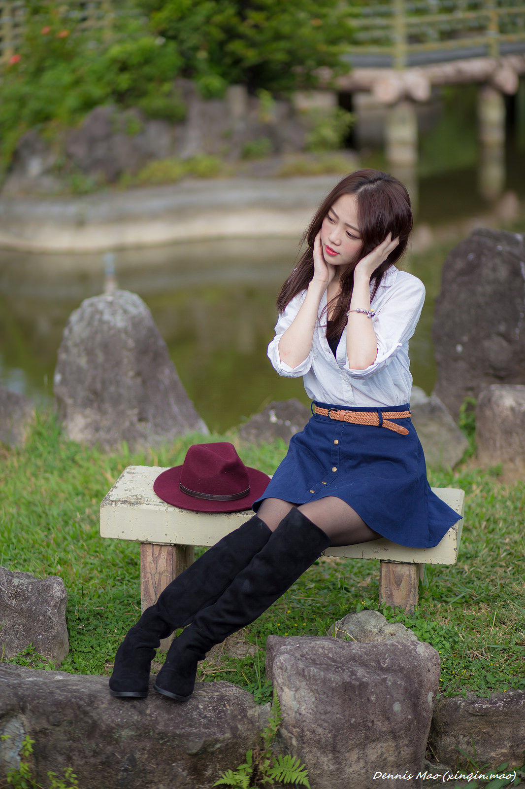 [Taiwan Zhengmei] Sihu “Shuangxi Park (three sets of clothing)” photo collection