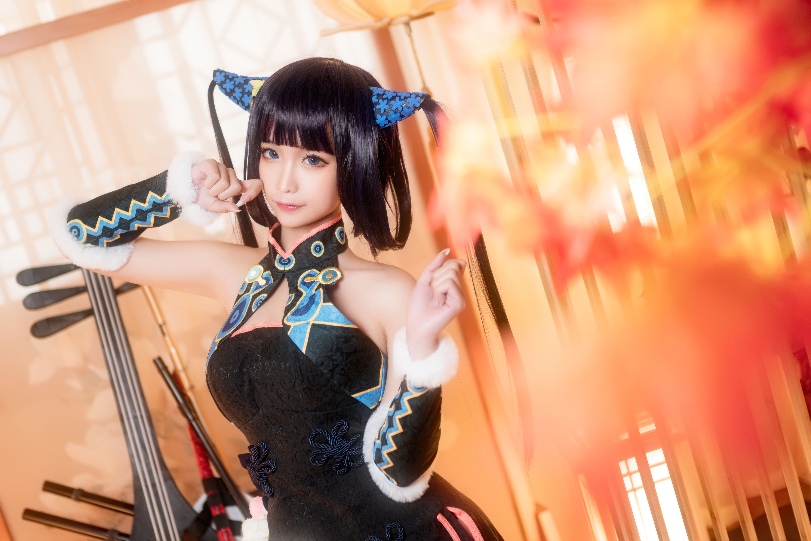 [COSPLAY] 蠢 沫 – Yang Yuhuan two broken school set