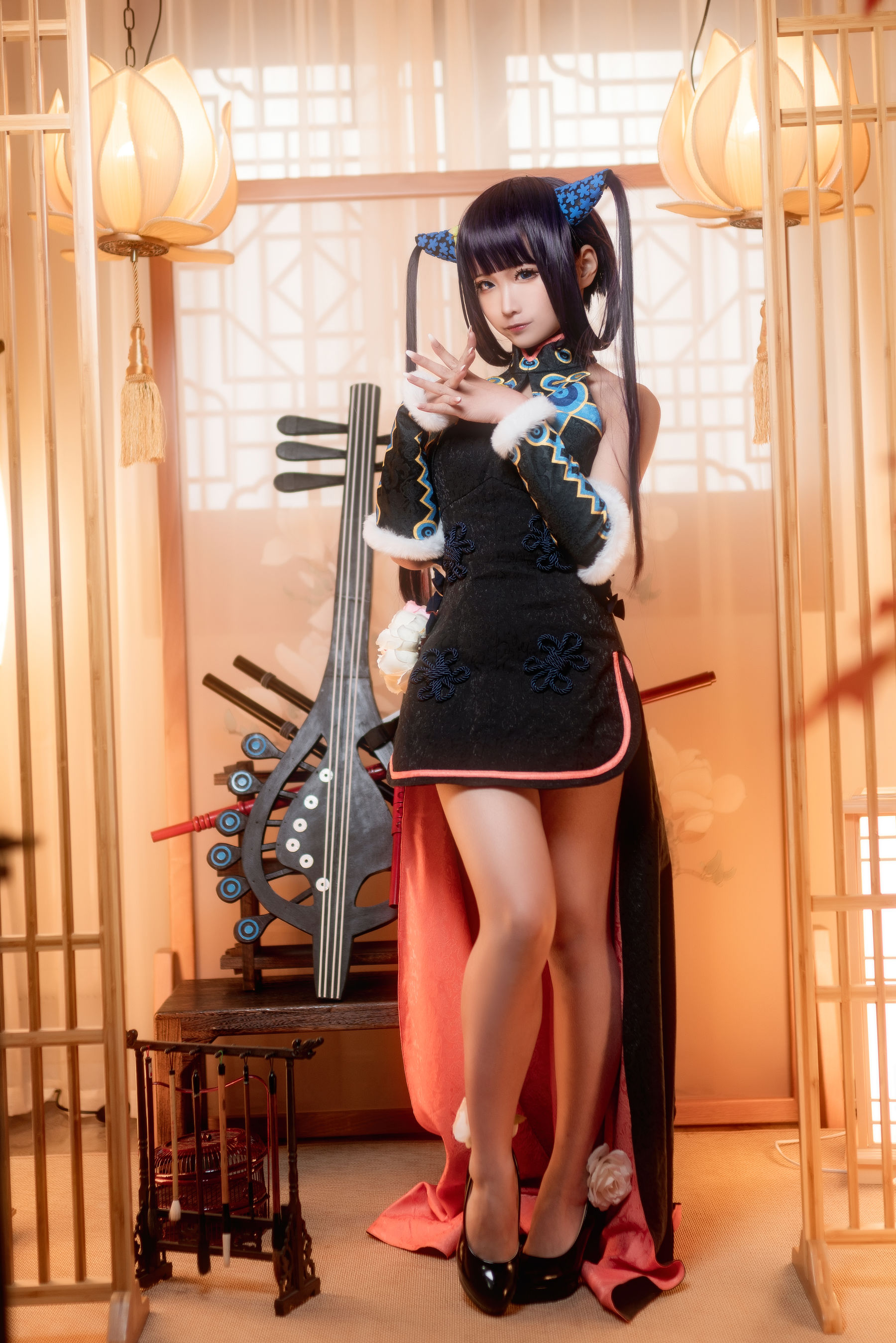 [COSPLAY] 蠢 沫 – Yang Yuhuan two broken school set