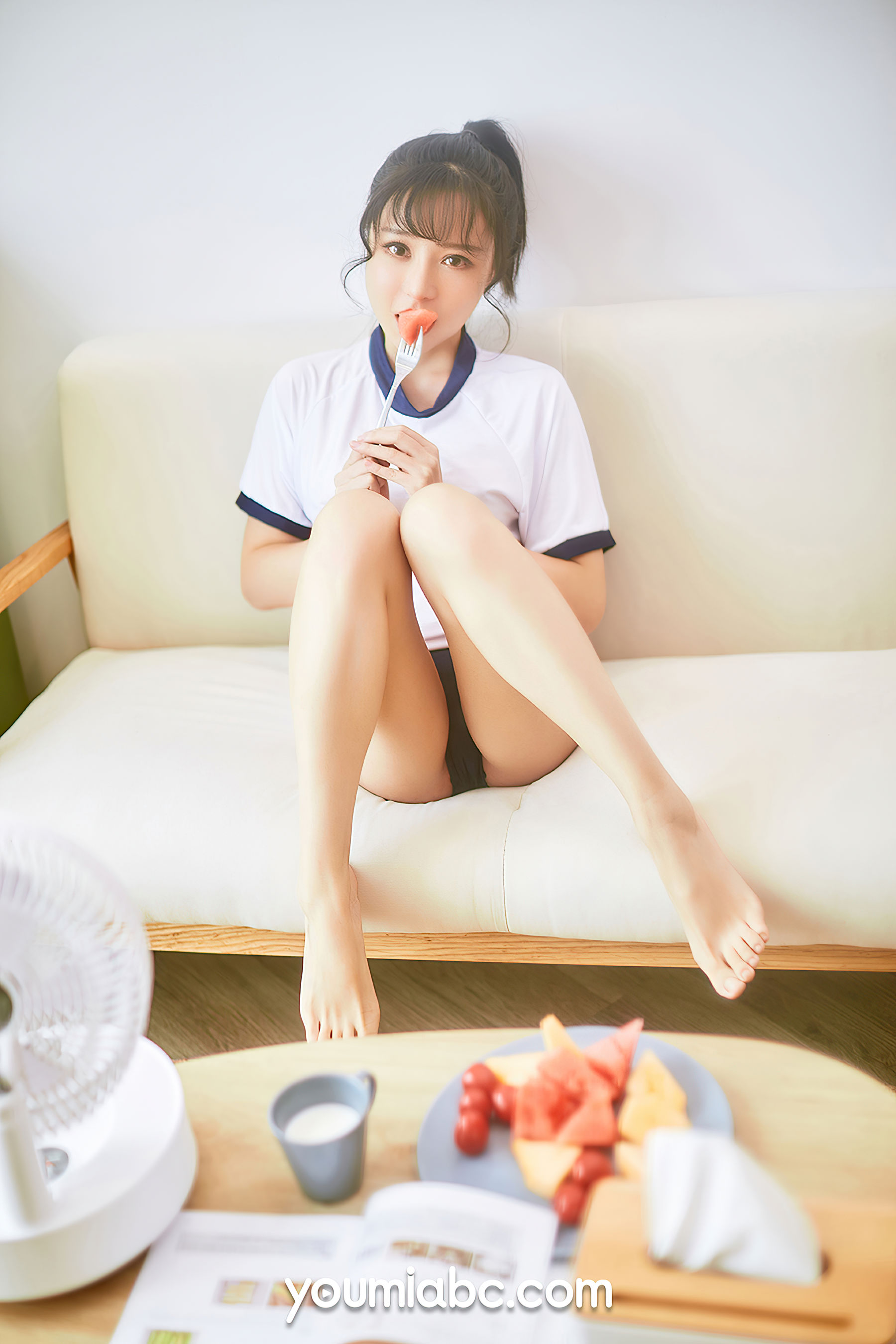 [蜜 youmi] white also ada – sweet daily set