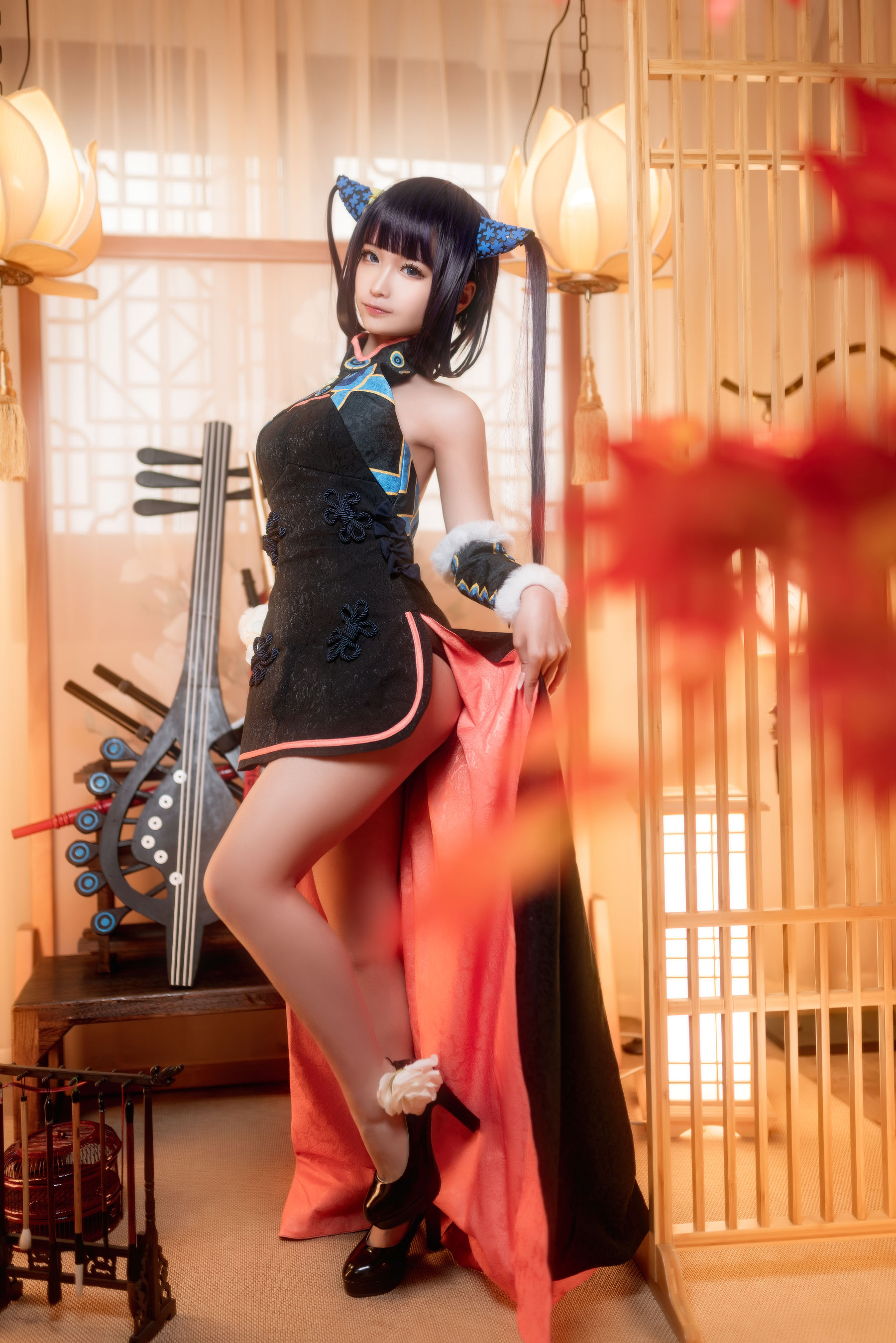 [COSPLAY] 蠢 沫 – Yang Yuhuan two broken school set