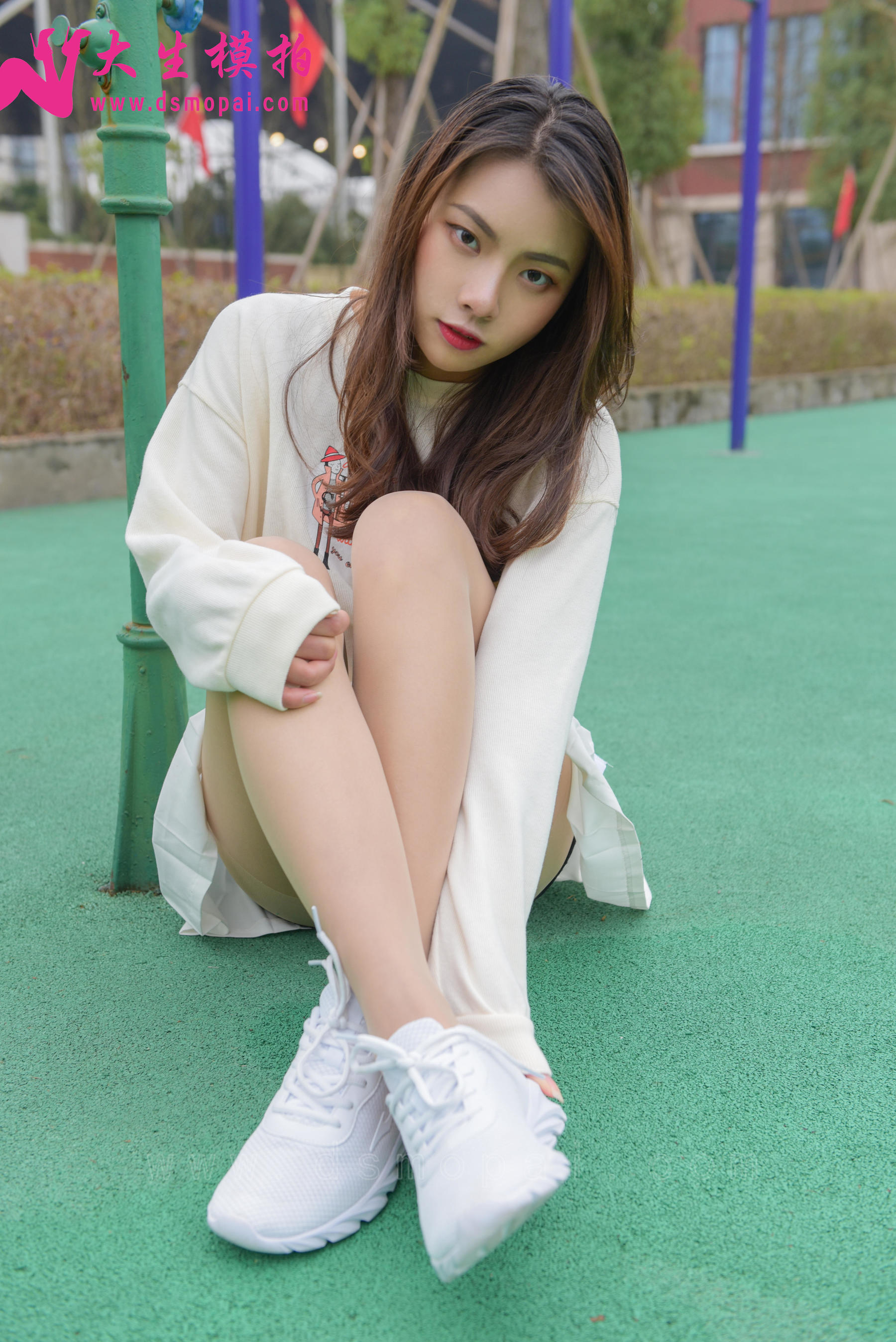 [Dagui model] No.177 Wen Wen – the taste of sports shoes