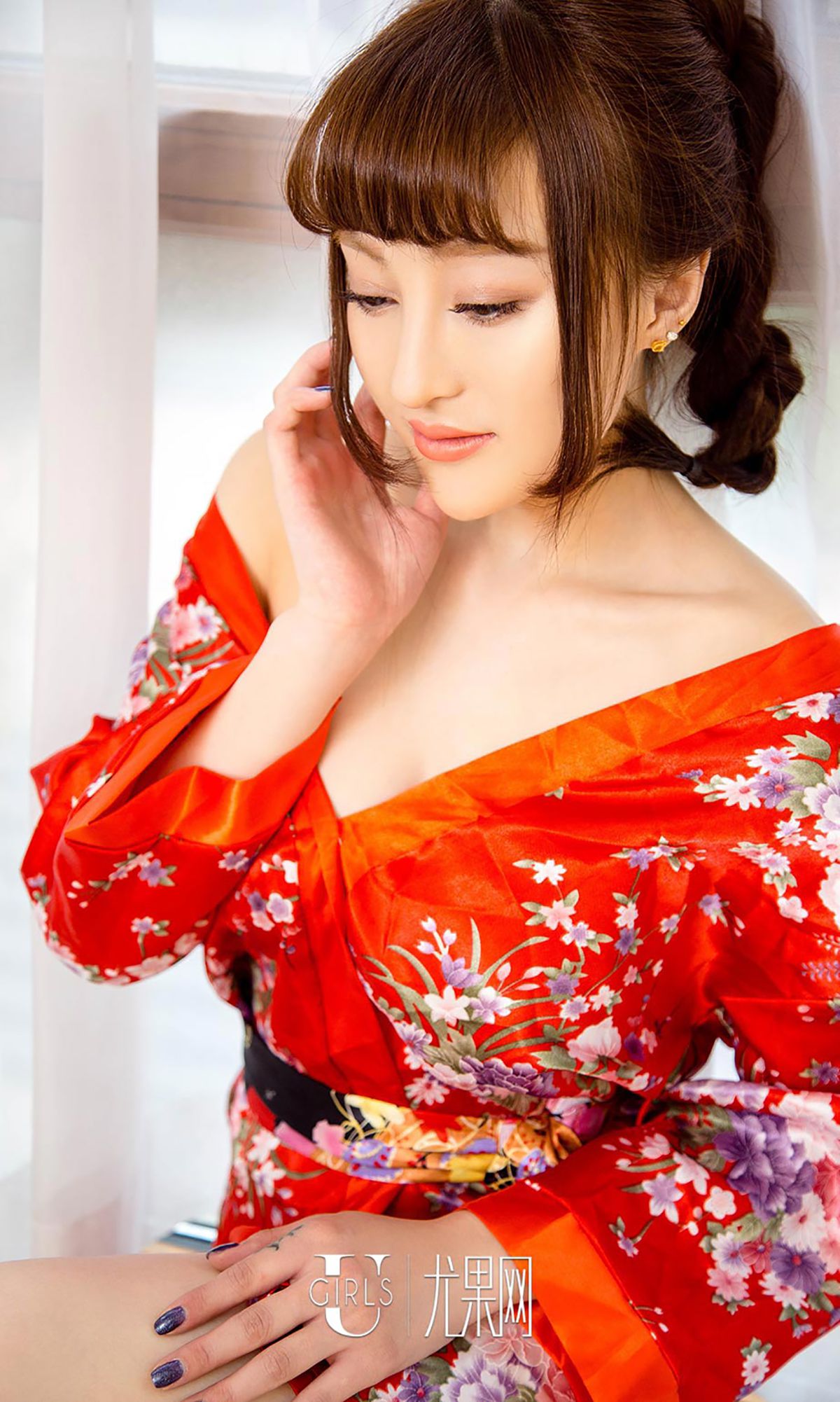 Ma Xiaoyang “Kimono Warm Current” [爱尤物Ugirls] No.443 Photo Album