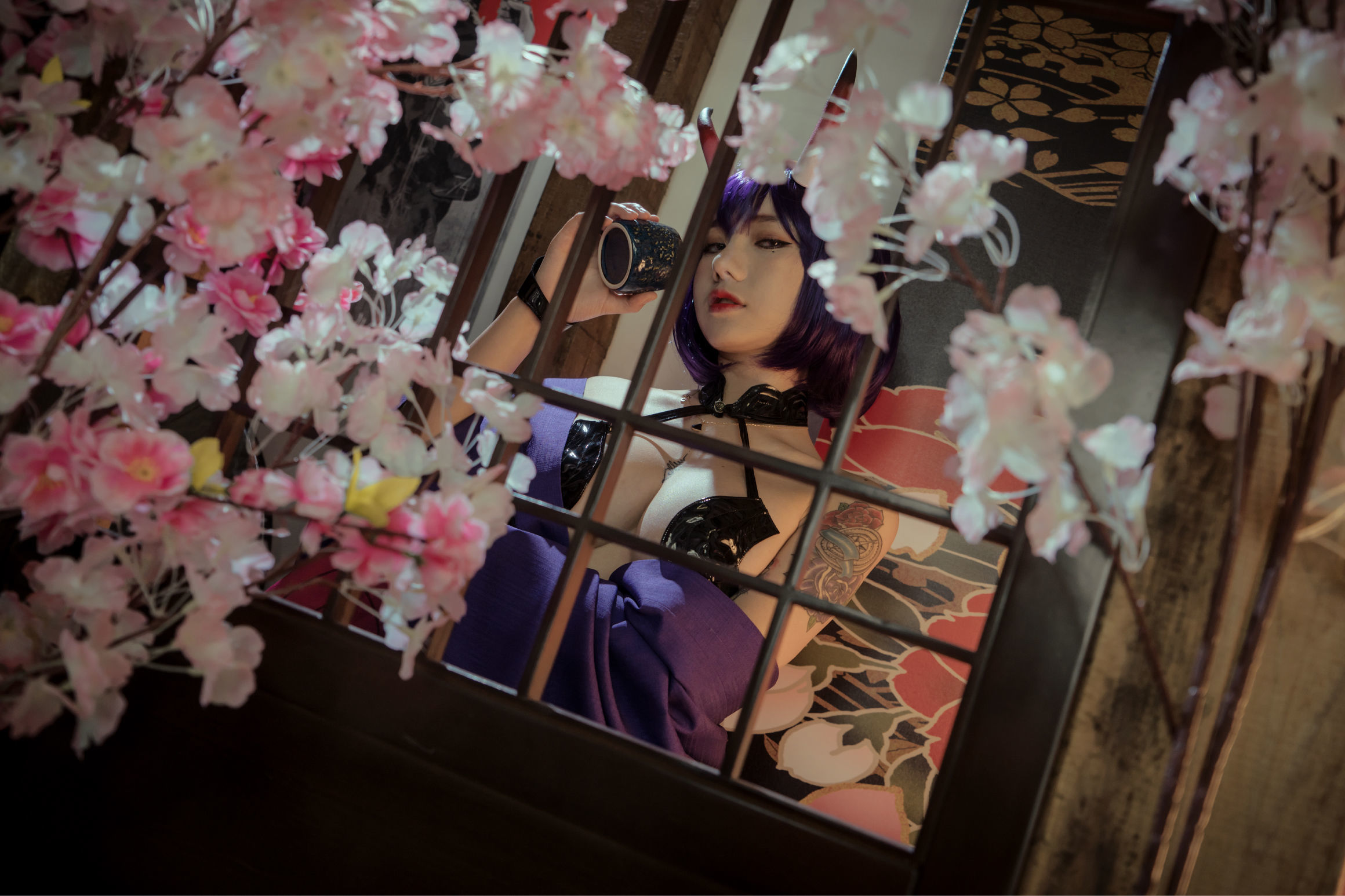 Coser Lolita big brother “酒吞” [COSPLAY beauty] photo set