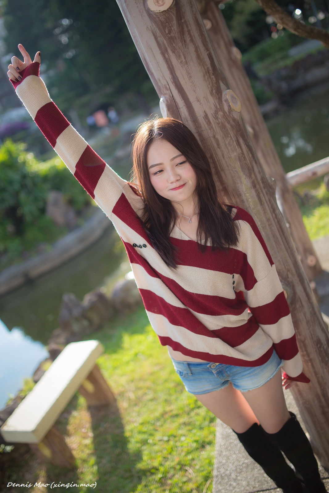 [Taiwan Zhengmei] Sihu “Shuangxi Park (three sets of clothing)” photo collection