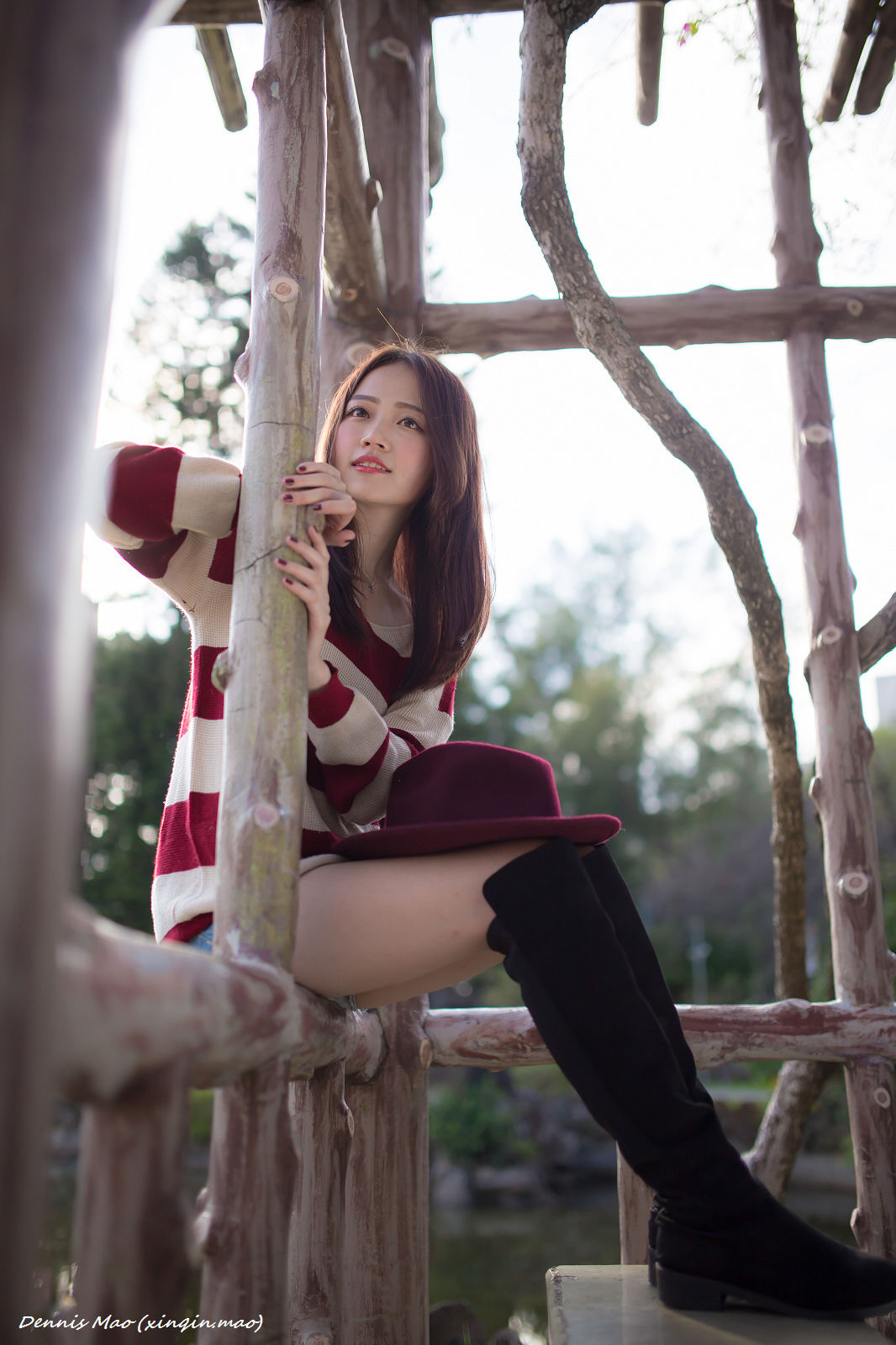 [Taiwan Zhengmei] Sihu “Shuangxi Park (three sets of clothing)” photo collection