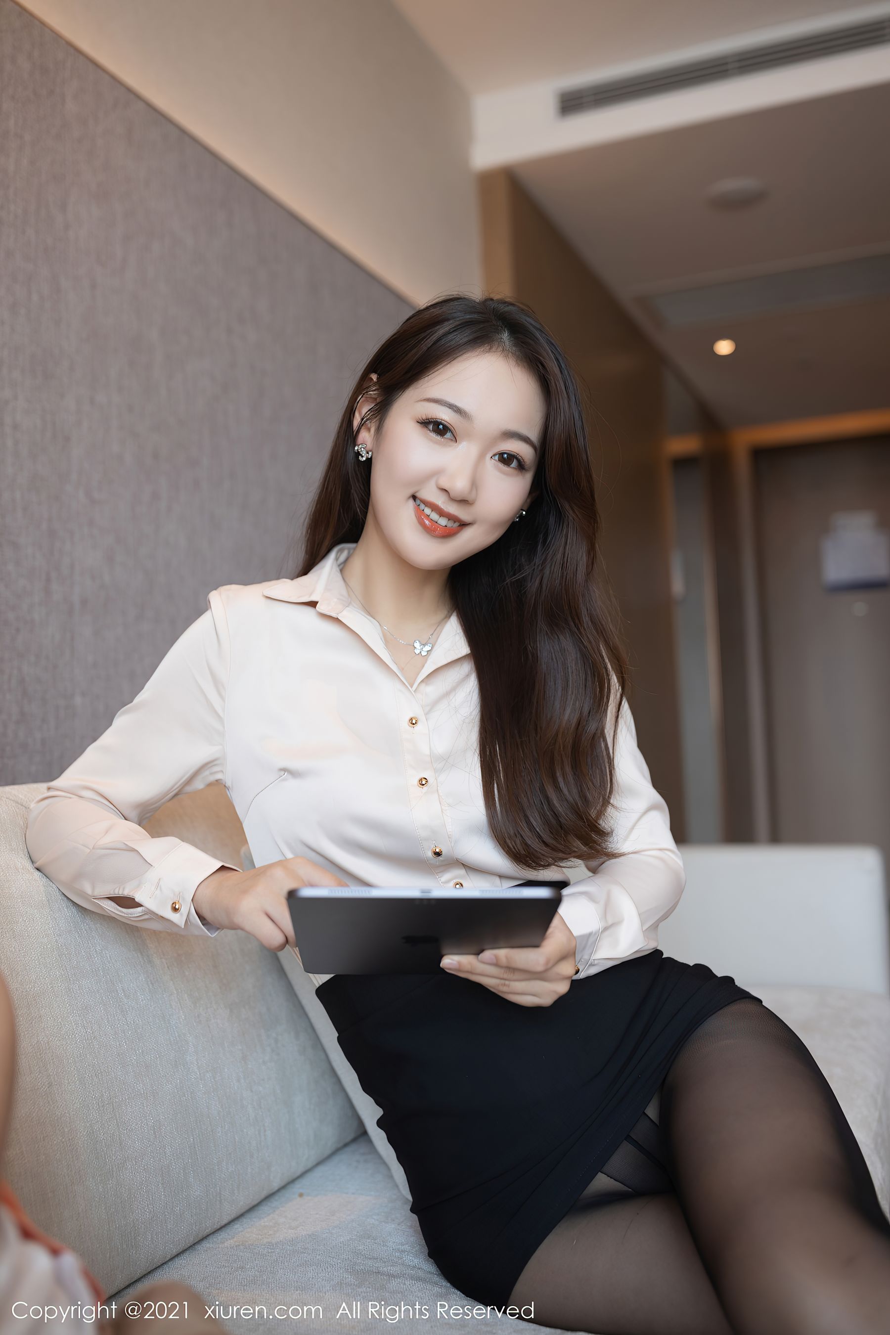[人 xiuren] no.3692 Tang Anqi – the theme series of the most powerful investment consultant