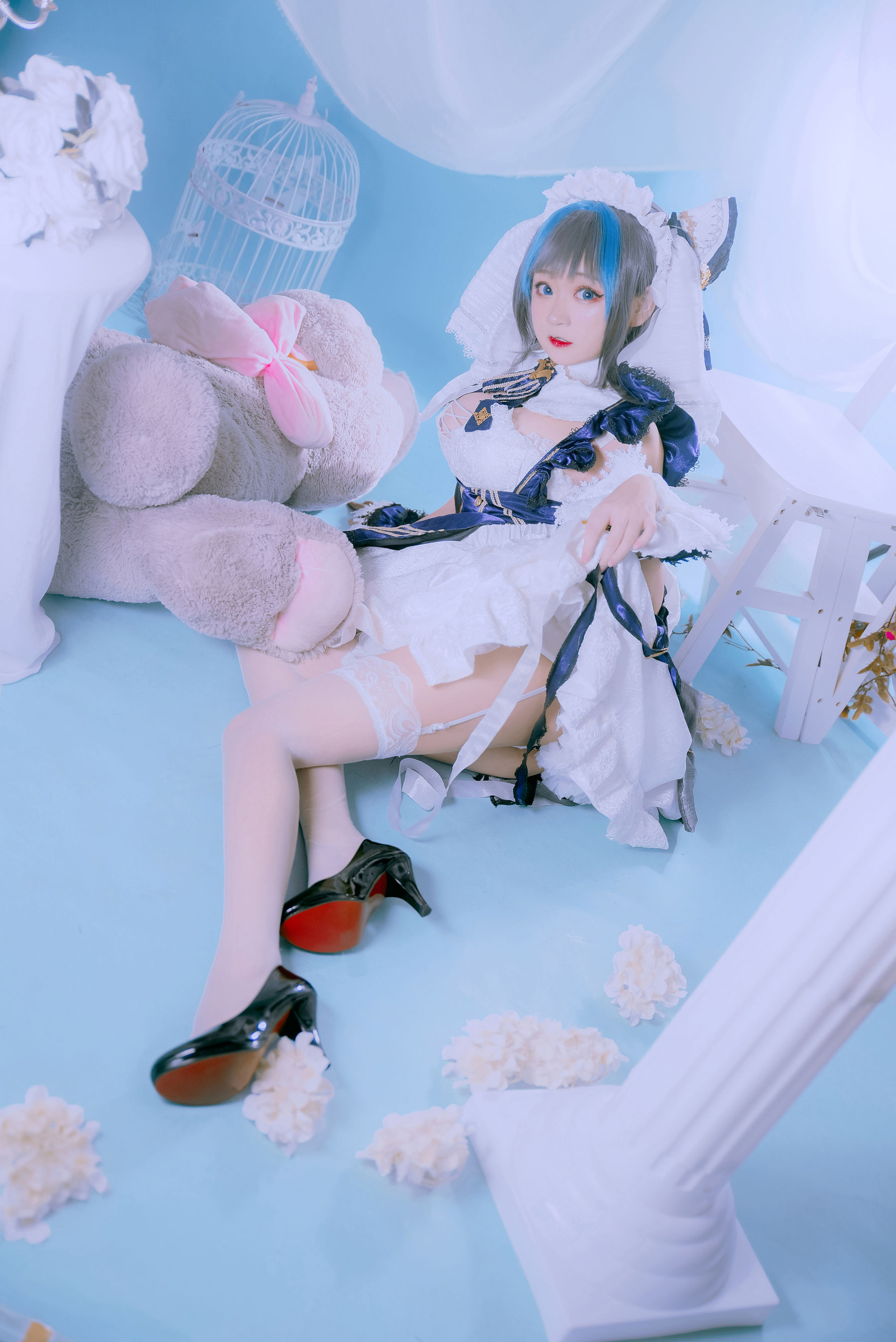 [网 红 COSER photo] Anime blogger Entet Fortunately – Chai County set