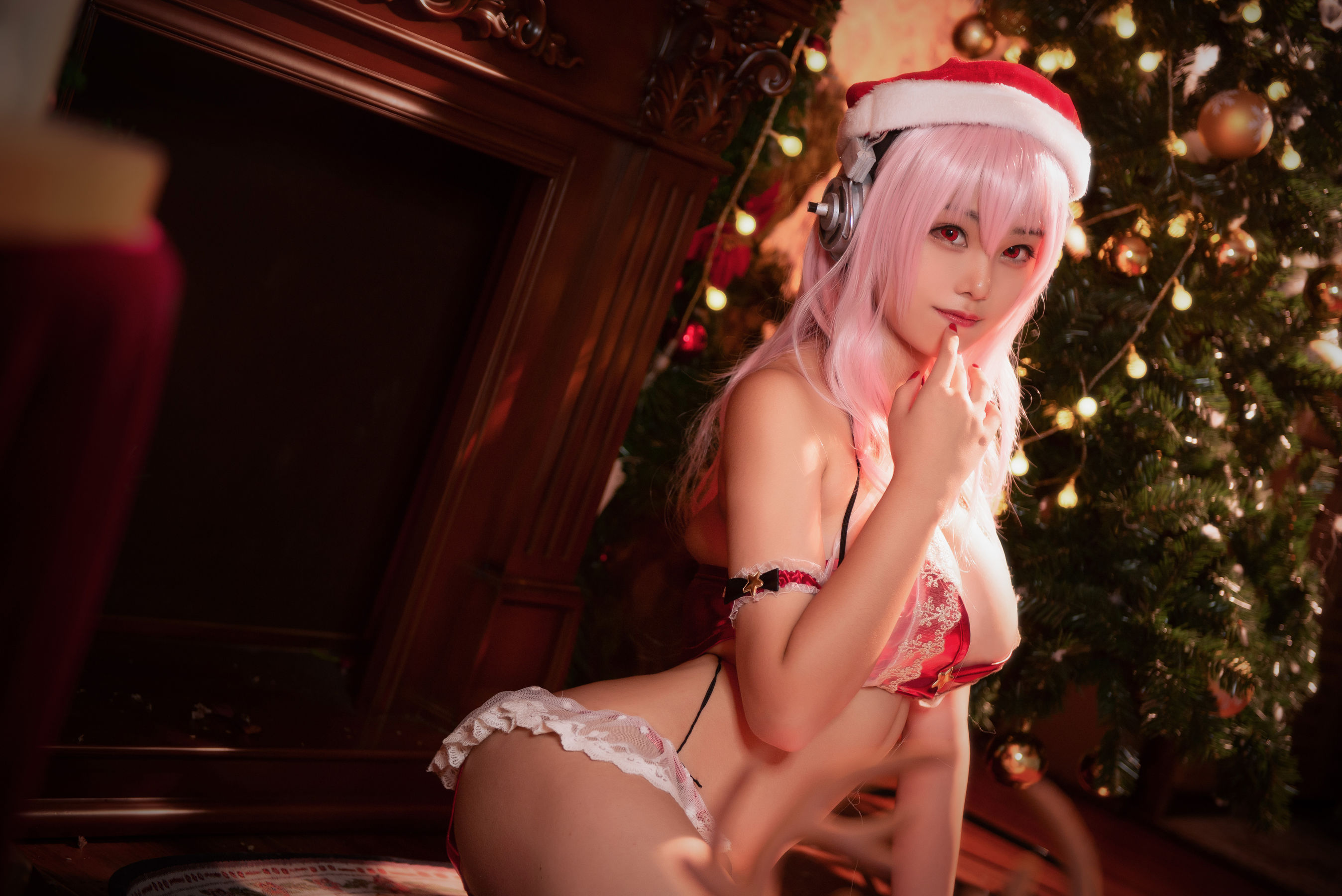 [COSPLAY] honey sauce cat – Christmas Sony 2