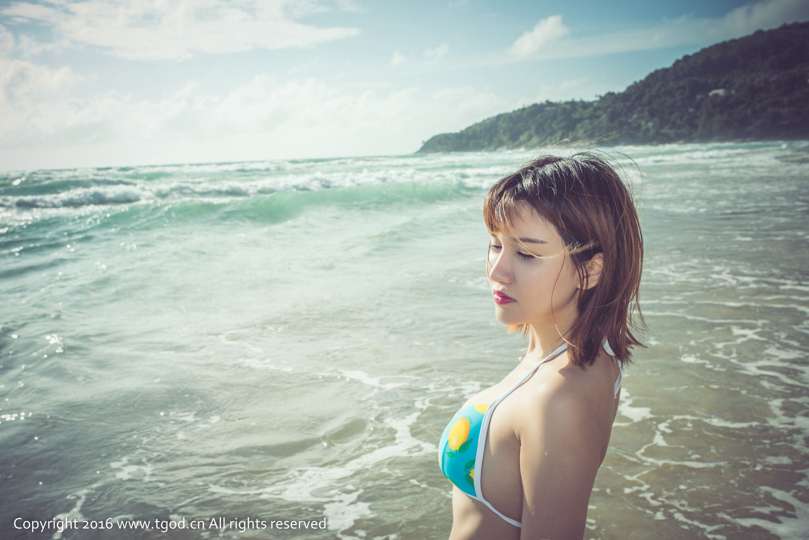 K8 Aojiao Mengmeng “Phuket Travel Shoot” Childish Lolita Impulse [Push Goddess TGOD] Photo Album