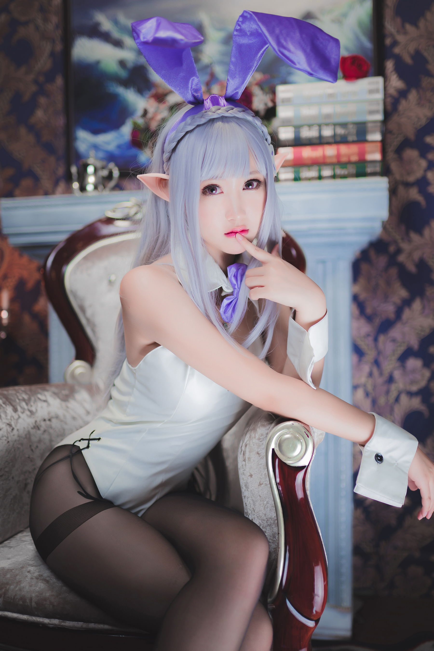 Cosplay Mo Xiaowu “Emilia Bunny Girl” Photo Album