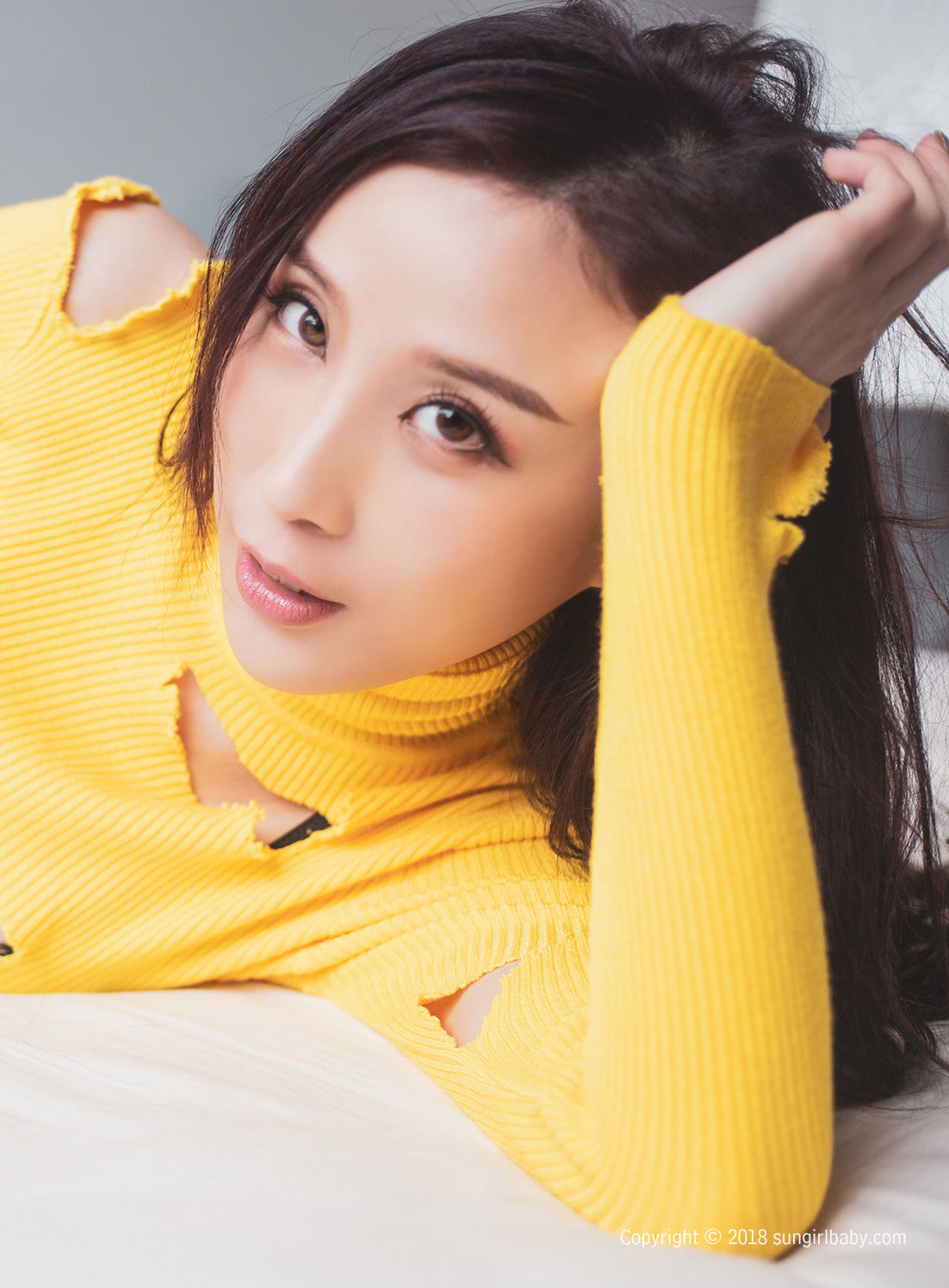 Huang and Canto Irenea “Yellow Temptation!
Mantian loves you “[Sunshine Baby Sungirl] No.007 Photo Collection