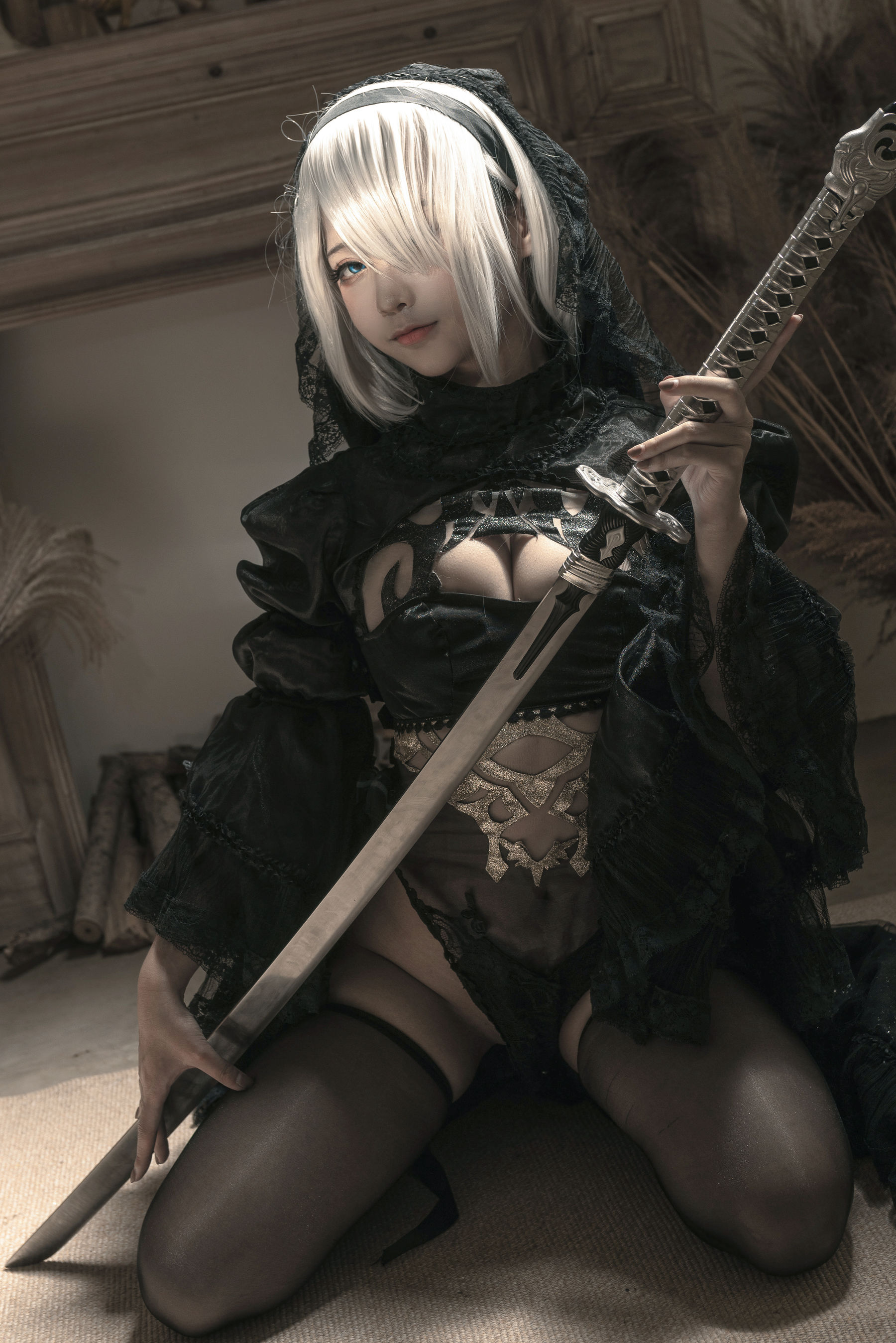 [COSPLAY] 蠢 沫 – Neil Era Black Flower Marriage