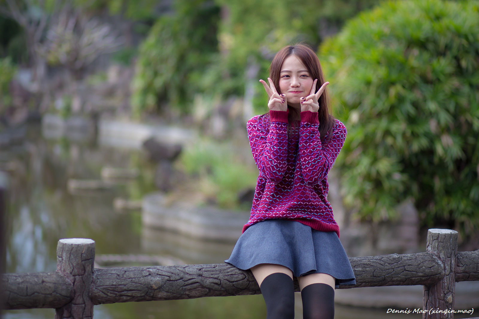 [Taiwan Zhengmei] Sihu “Shuangxi Park (three sets of clothing)” photo collection