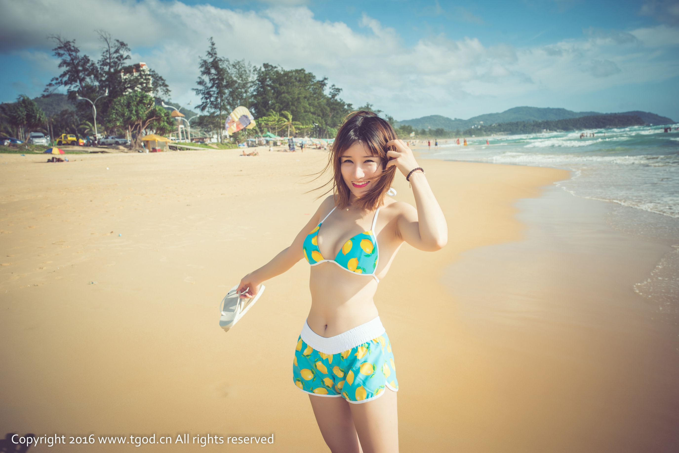 K8 Aojiao Mengmeng “Phuket Travel Shoot” Childish Lolita Impulse [Push Goddess TGOD] Photo Album