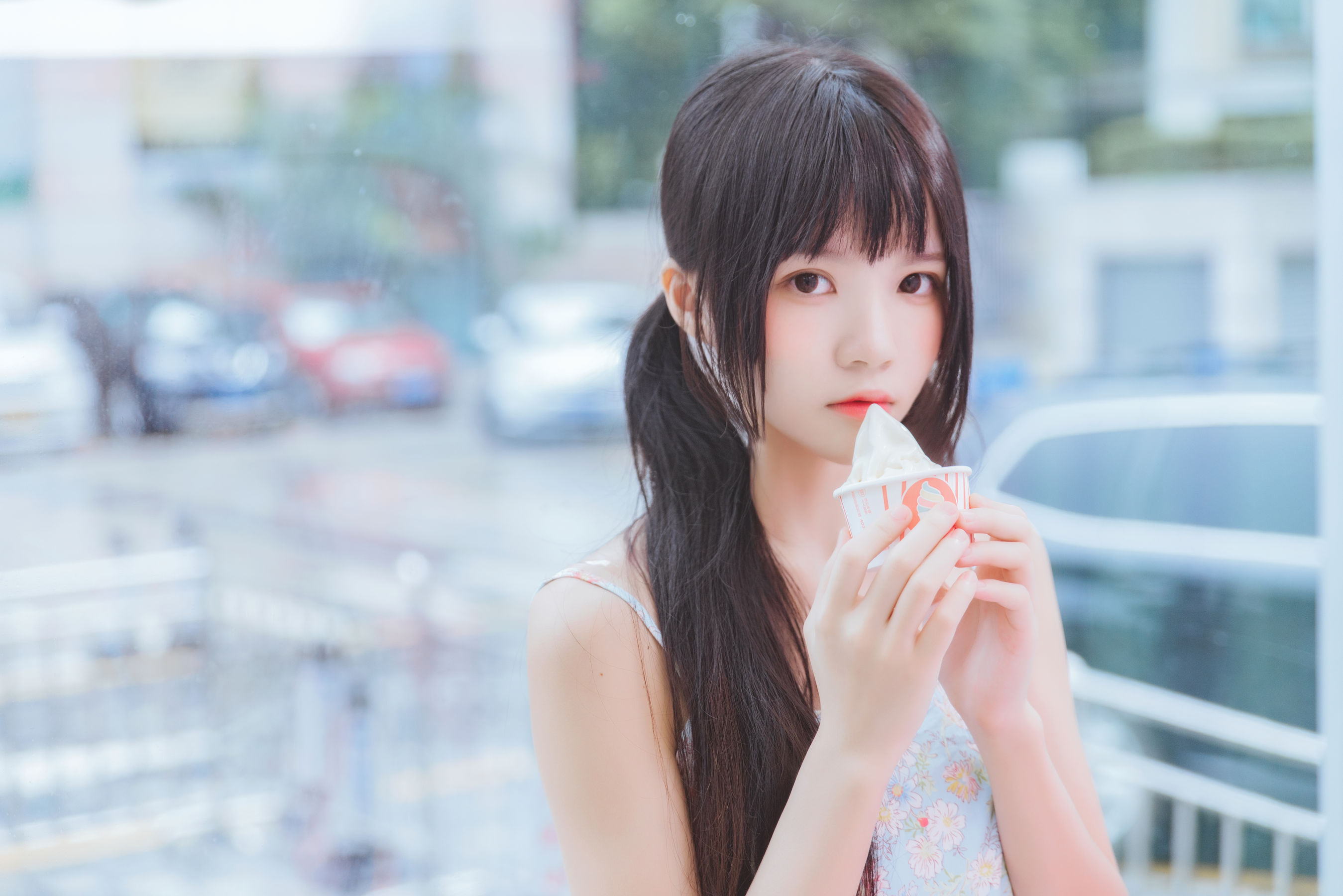 [COS welfare] 桜 桜 喵 – sweet ice cream photo set