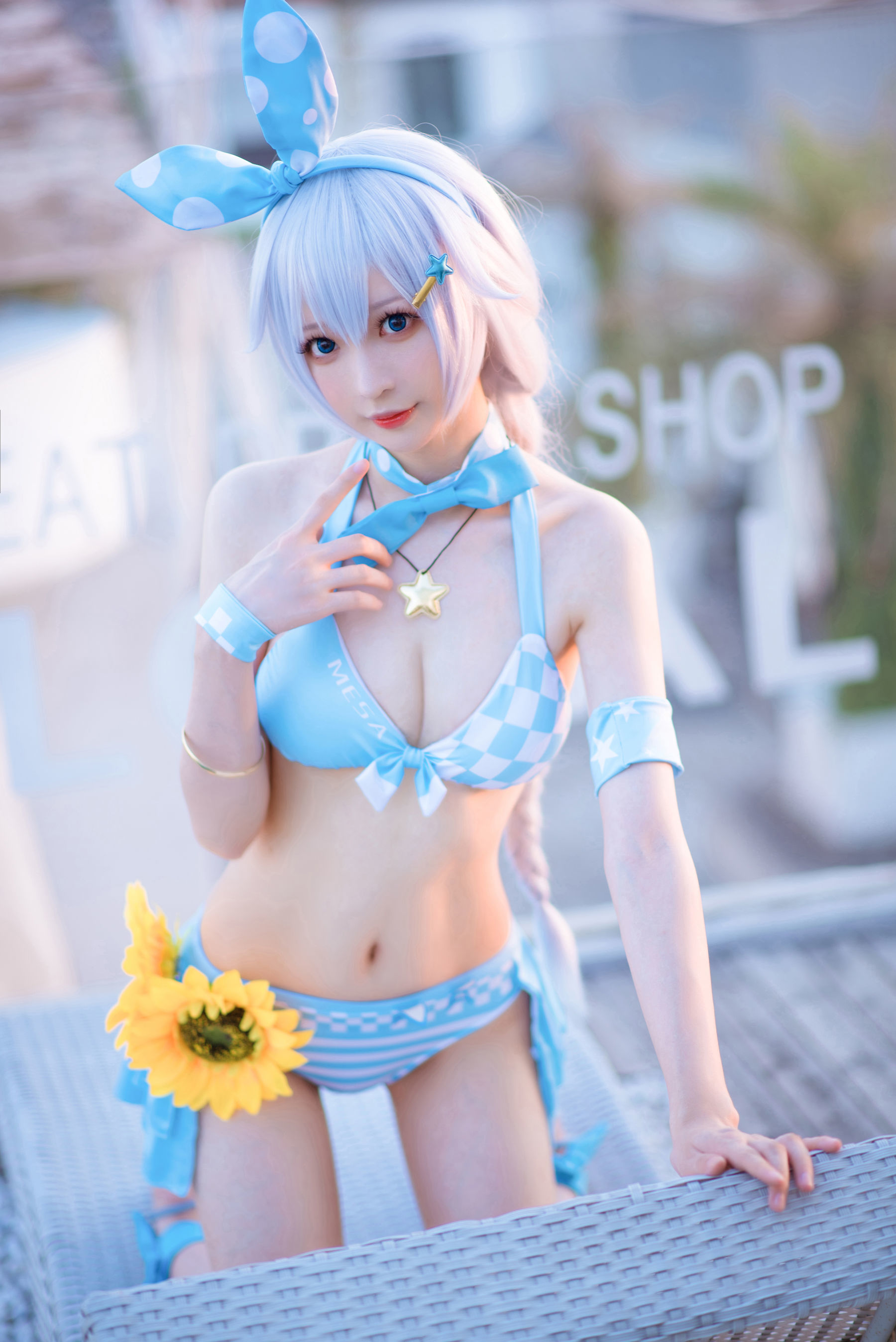 [COS welfare] Coser little sister Nangong “Qi Yaan Swimwear” photo set