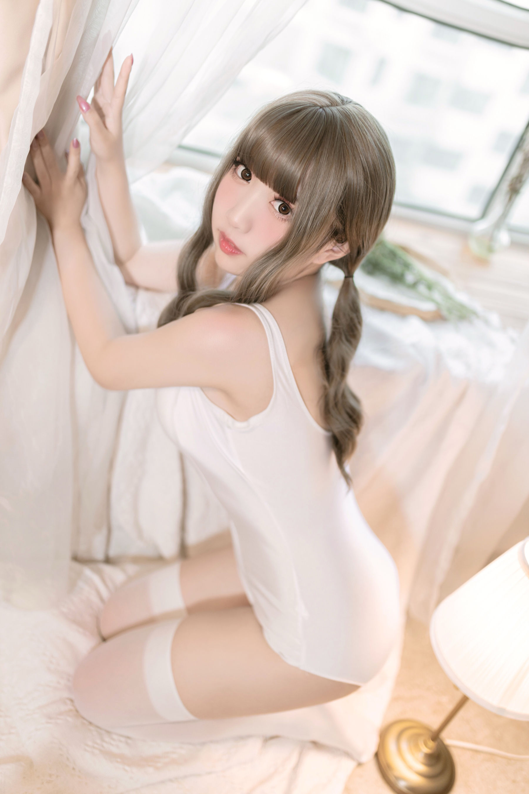 Anime blogger cat landinai nahi – white dead library water photo set