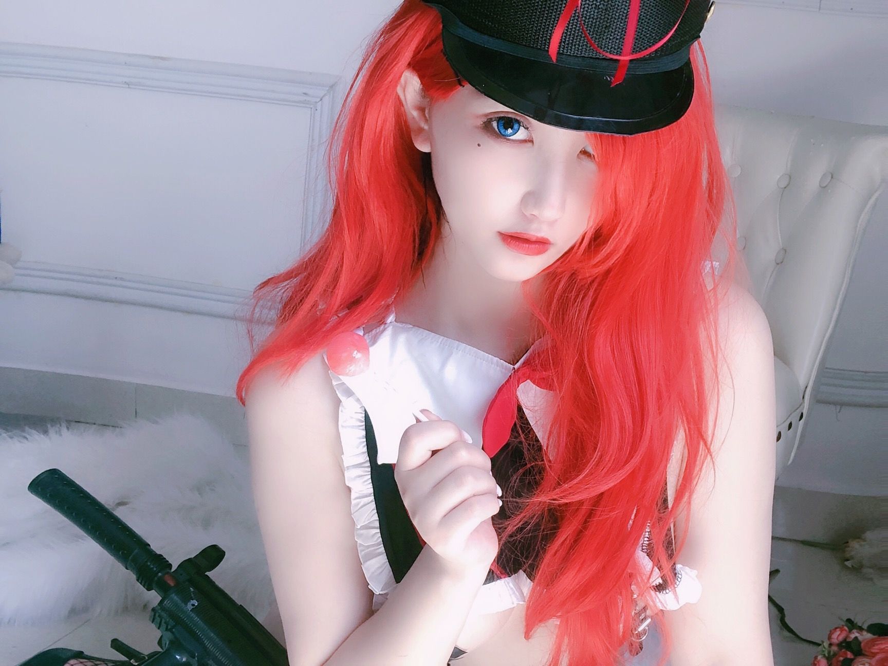 [网 红 os er] Anime blogger orange yo – red hair