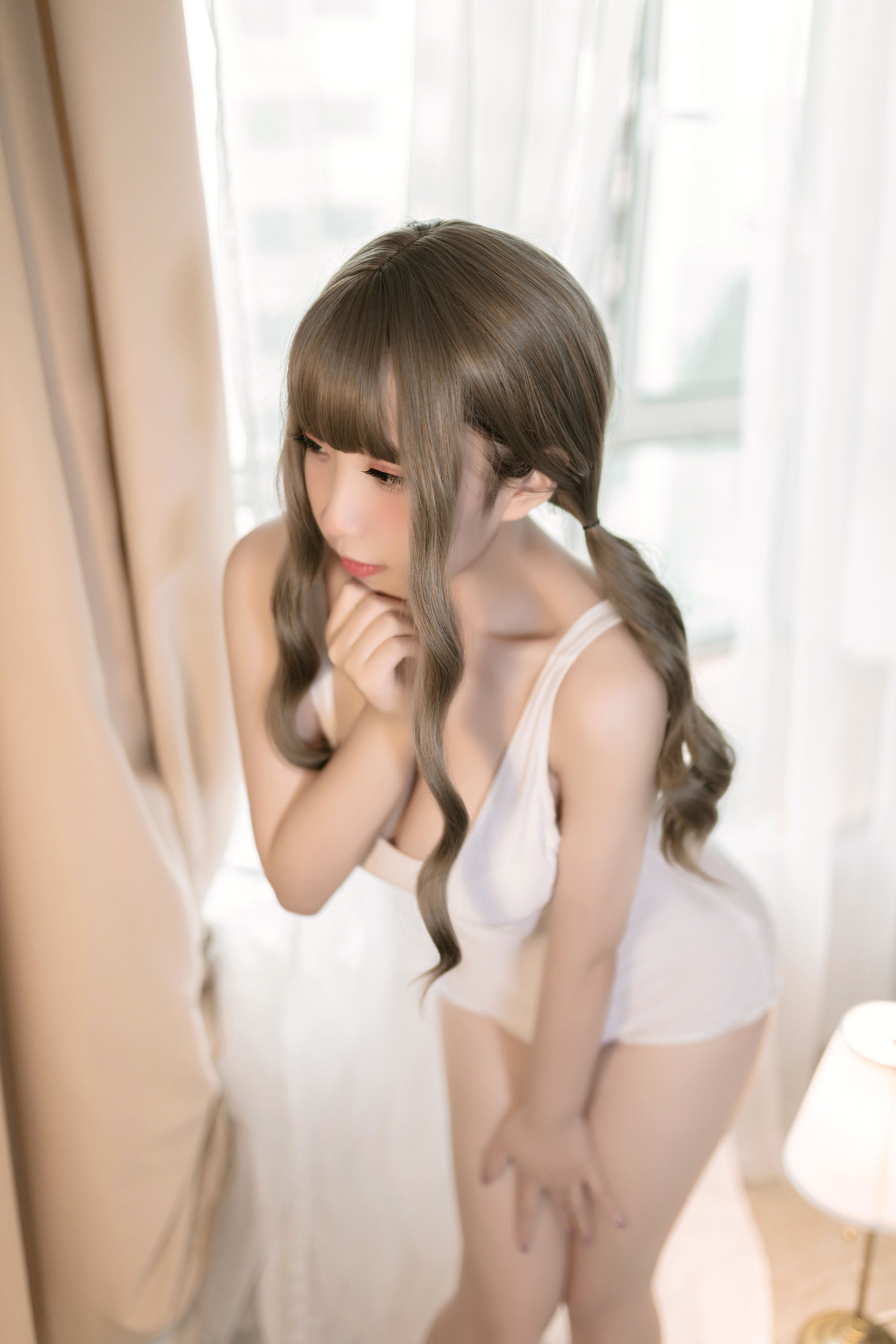 Anime blogger cat landinai nahi – white dead library water photo set