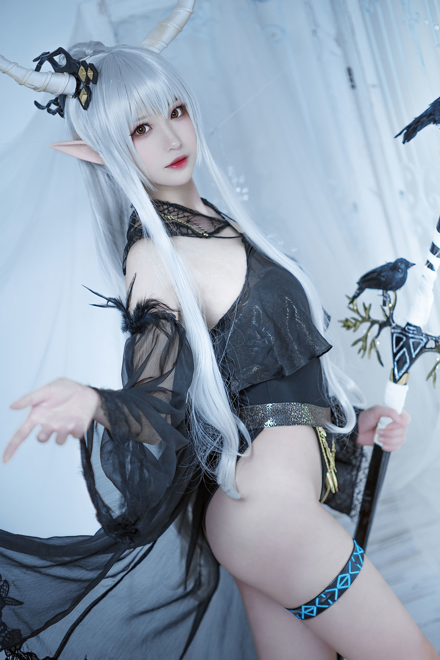 Coser Small Sister Nangong “Flash Swimwear” Photo Collection